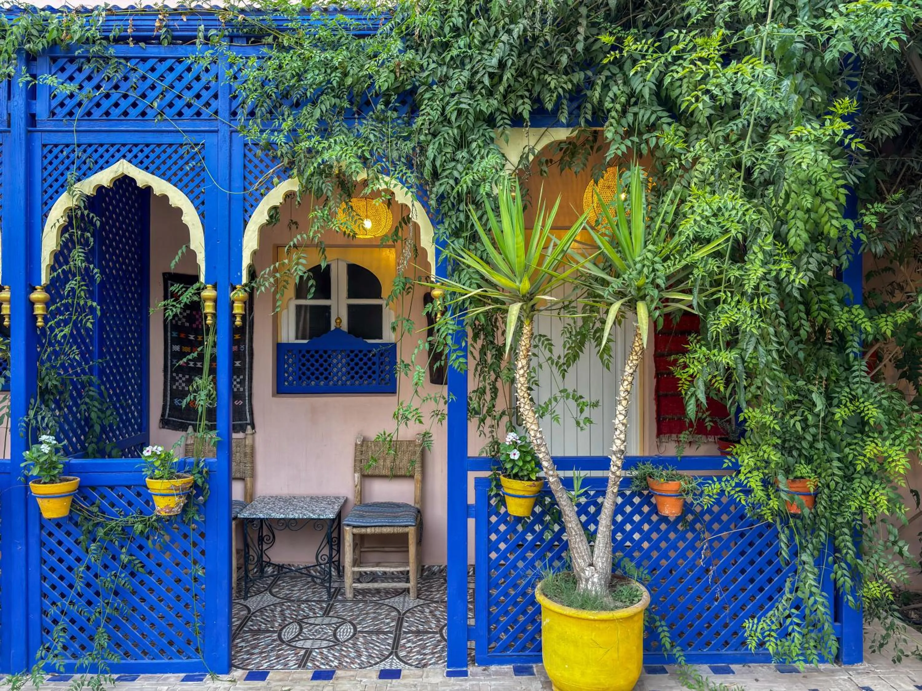 Balcony/Terrace in Le Bleu House
