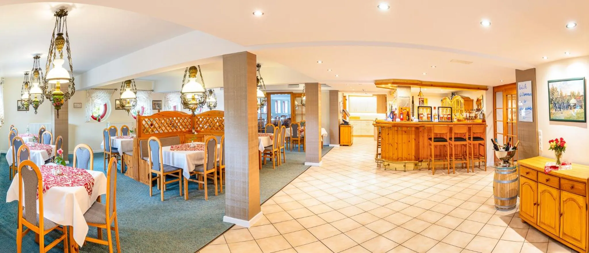 Restaurant/places to eat in Hotel am Gothensee