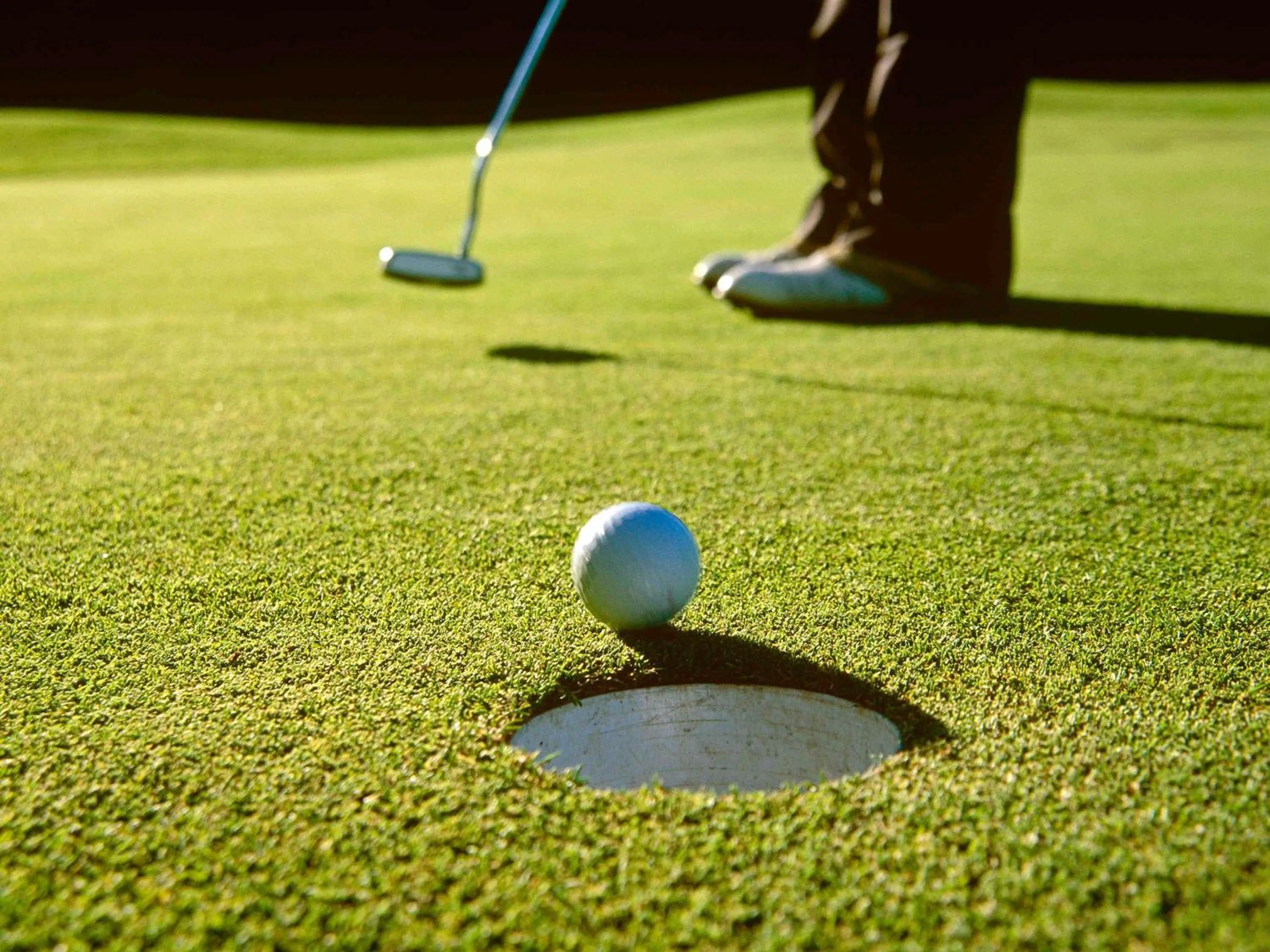 Golfcourse in ibis Styles Aix les Bains Domaine de Marlioz