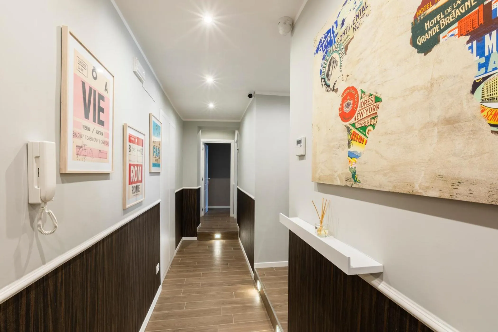 Lobby or reception in Giubbonari Suites