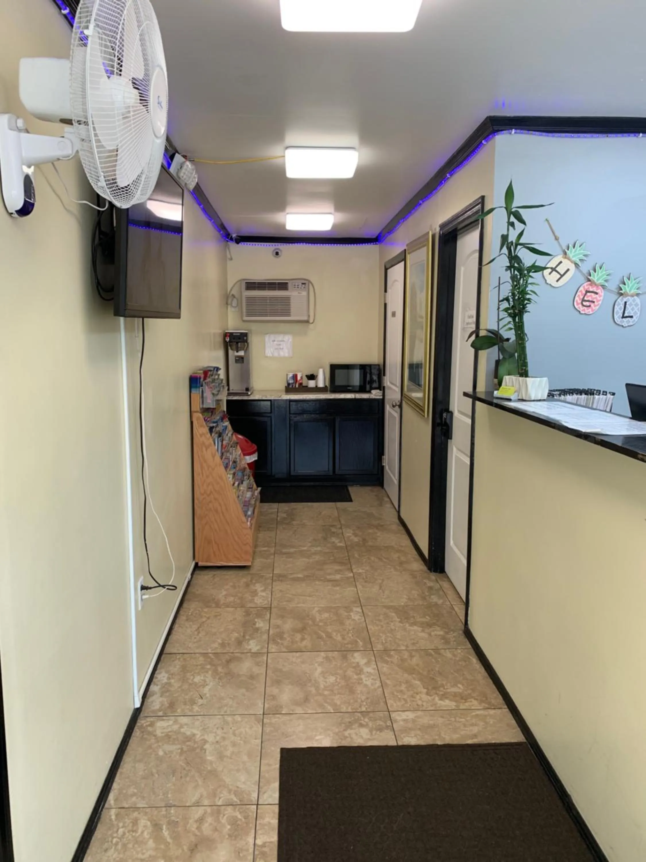 Lobby or reception in Masters Inn