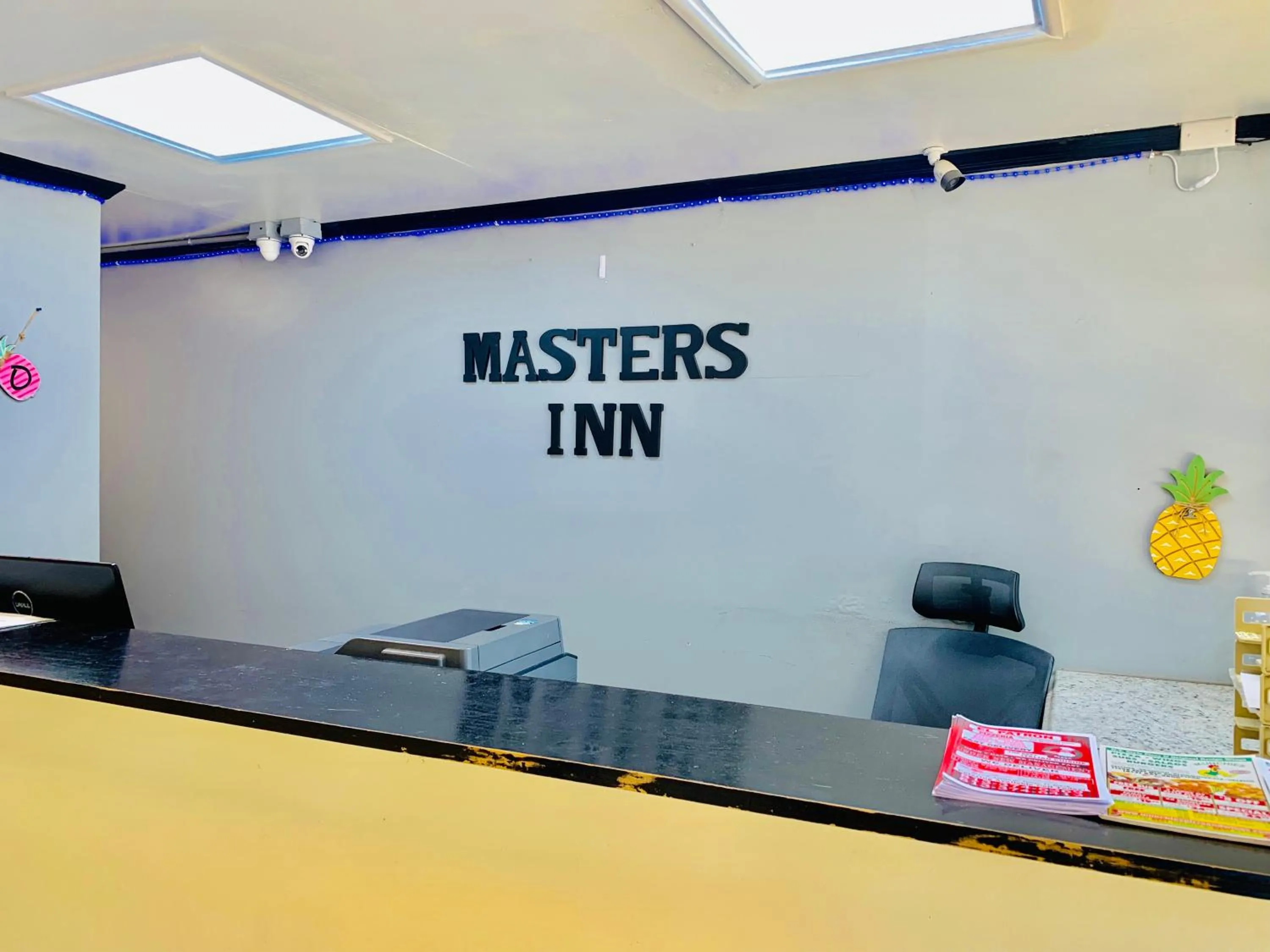 Lobby or reception in Masters Inn