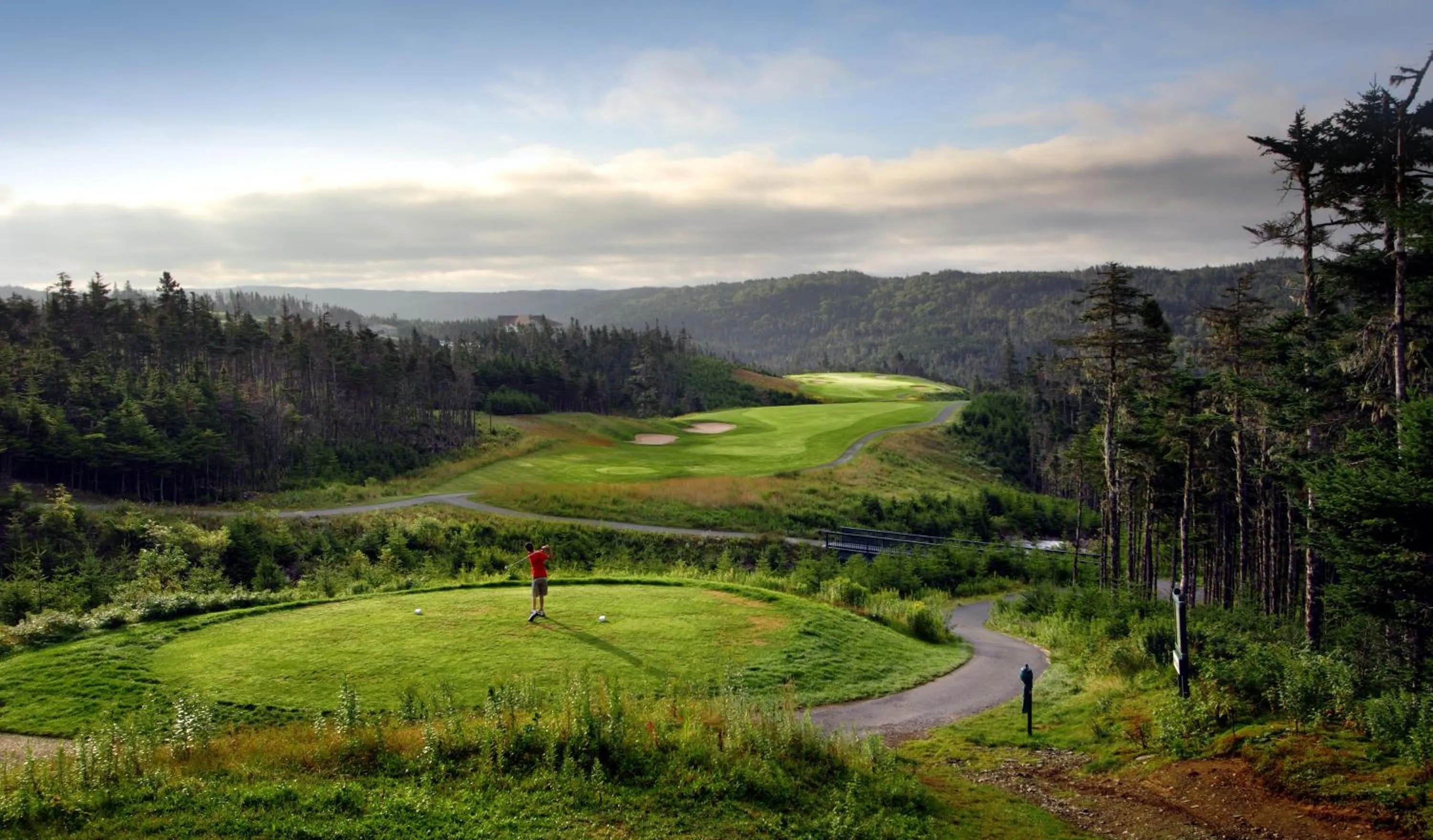 Golfcourse in The Wilds at Salmonier River