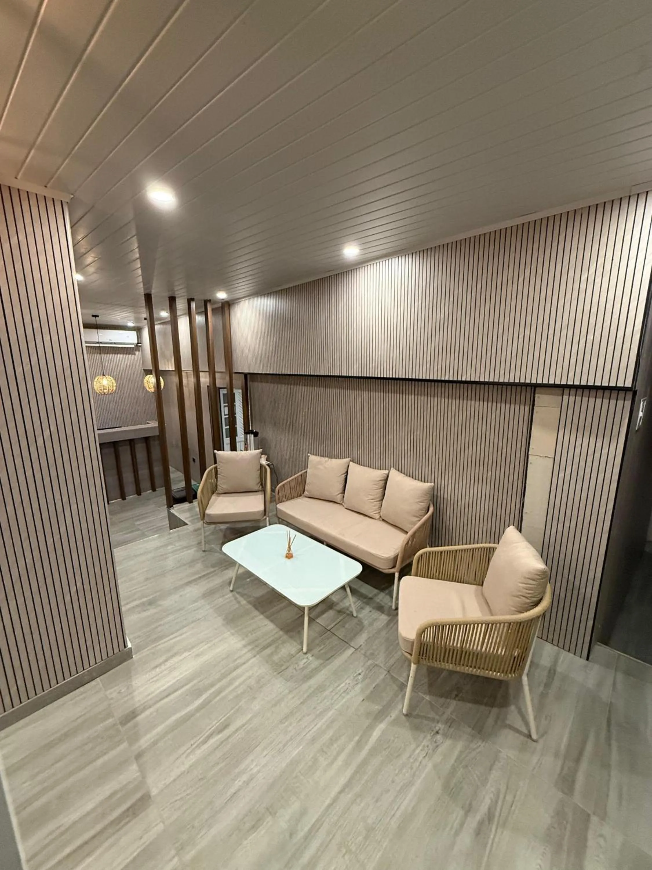 Seating area in Ivootel