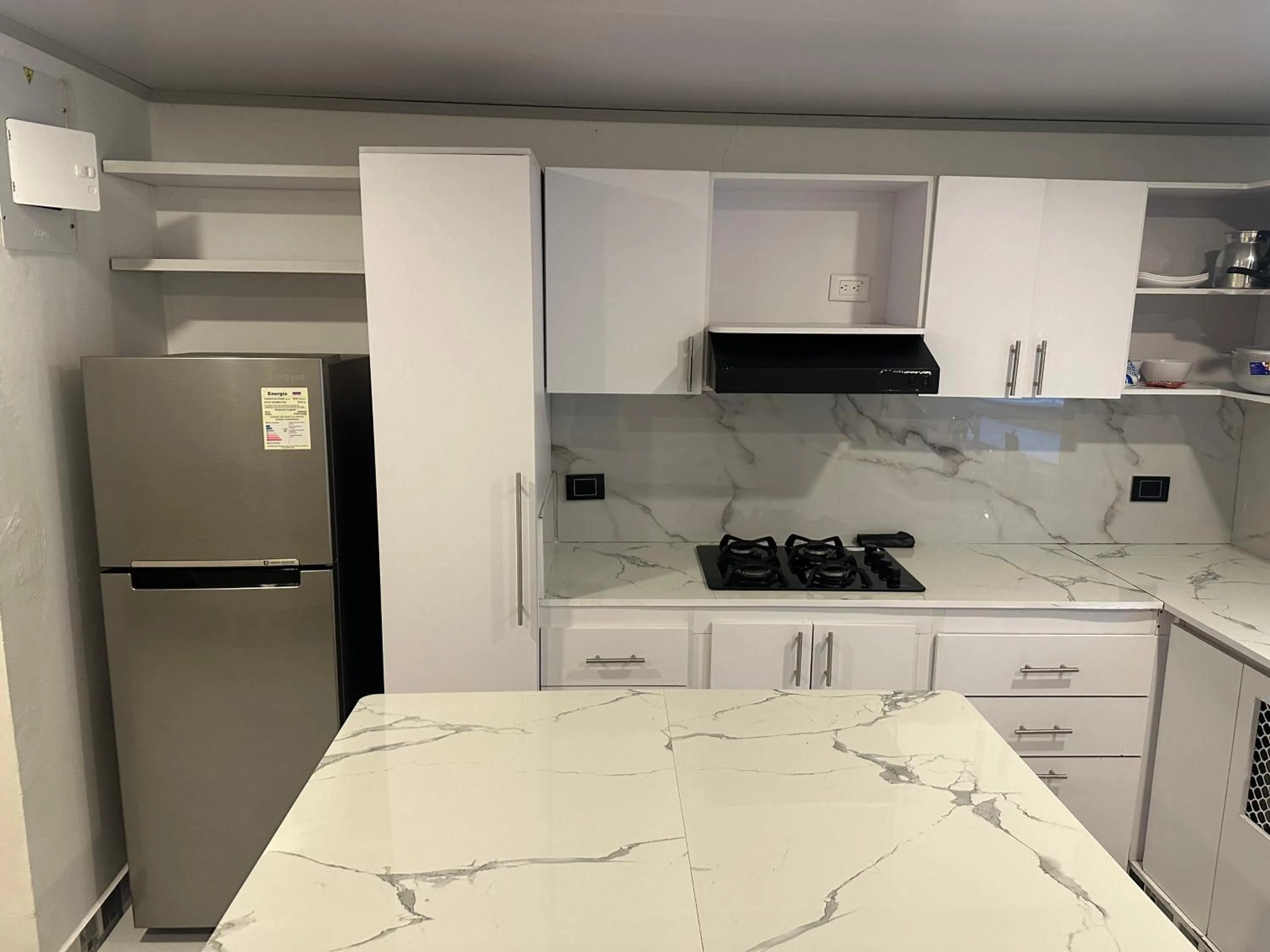 Kitchen or kitchenette in Ivootel