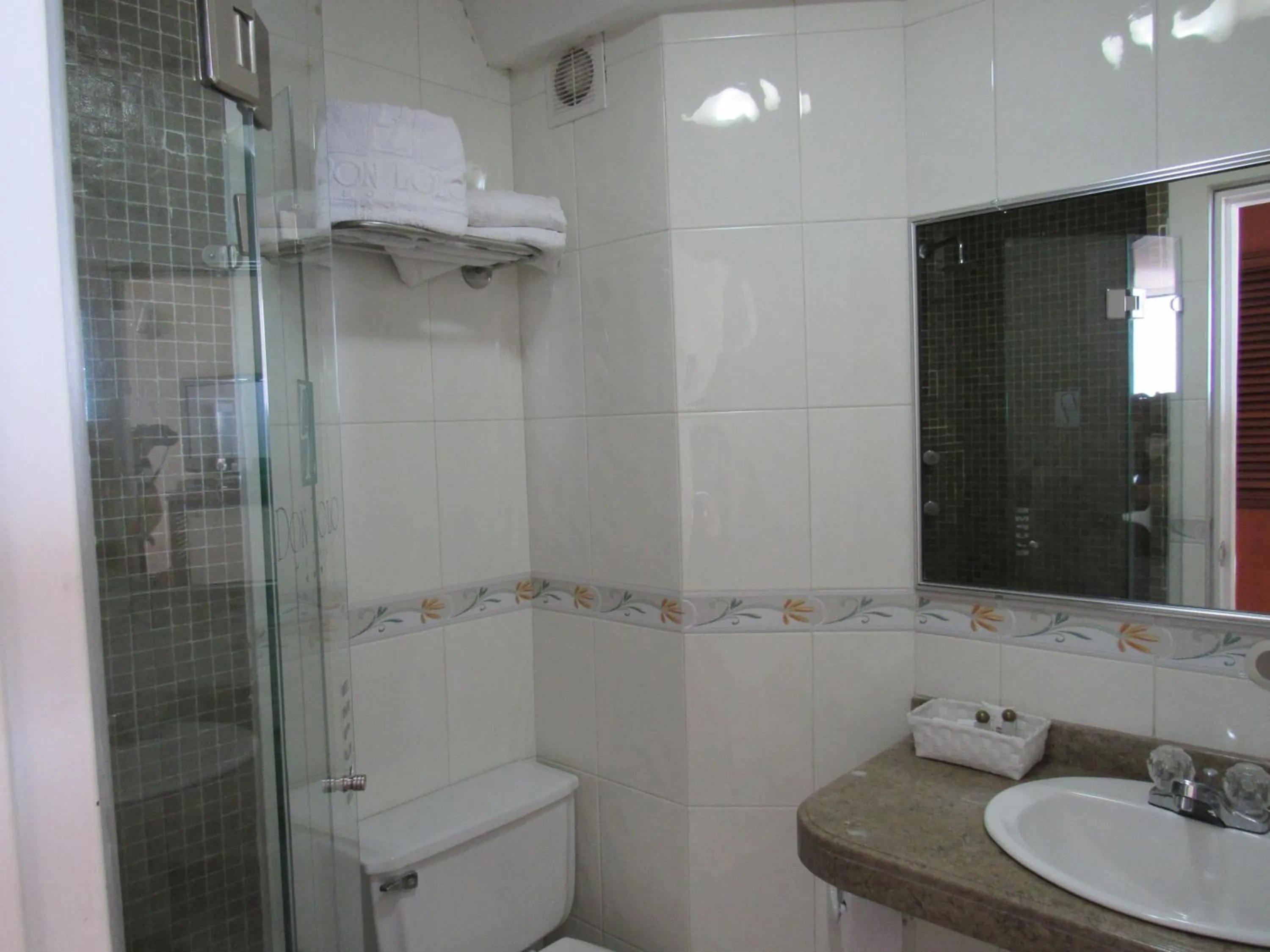 Bathroom in Hotel Don Lolo
