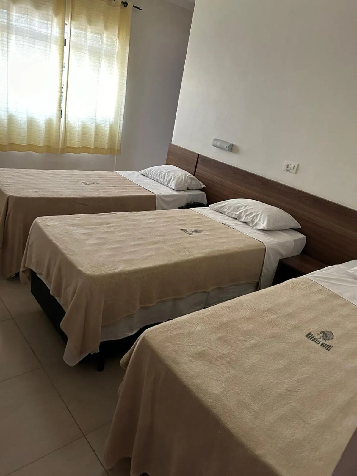 Bedroom, Bed in Hotel Makuxis - Brigadeiro