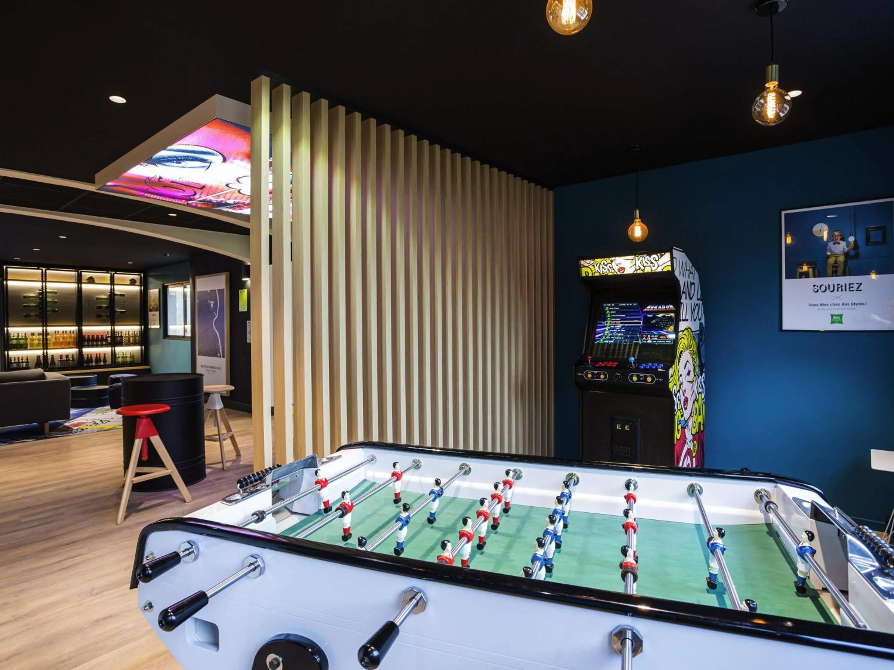 Lounge or bar in ibis Styles Bordeaux Sud