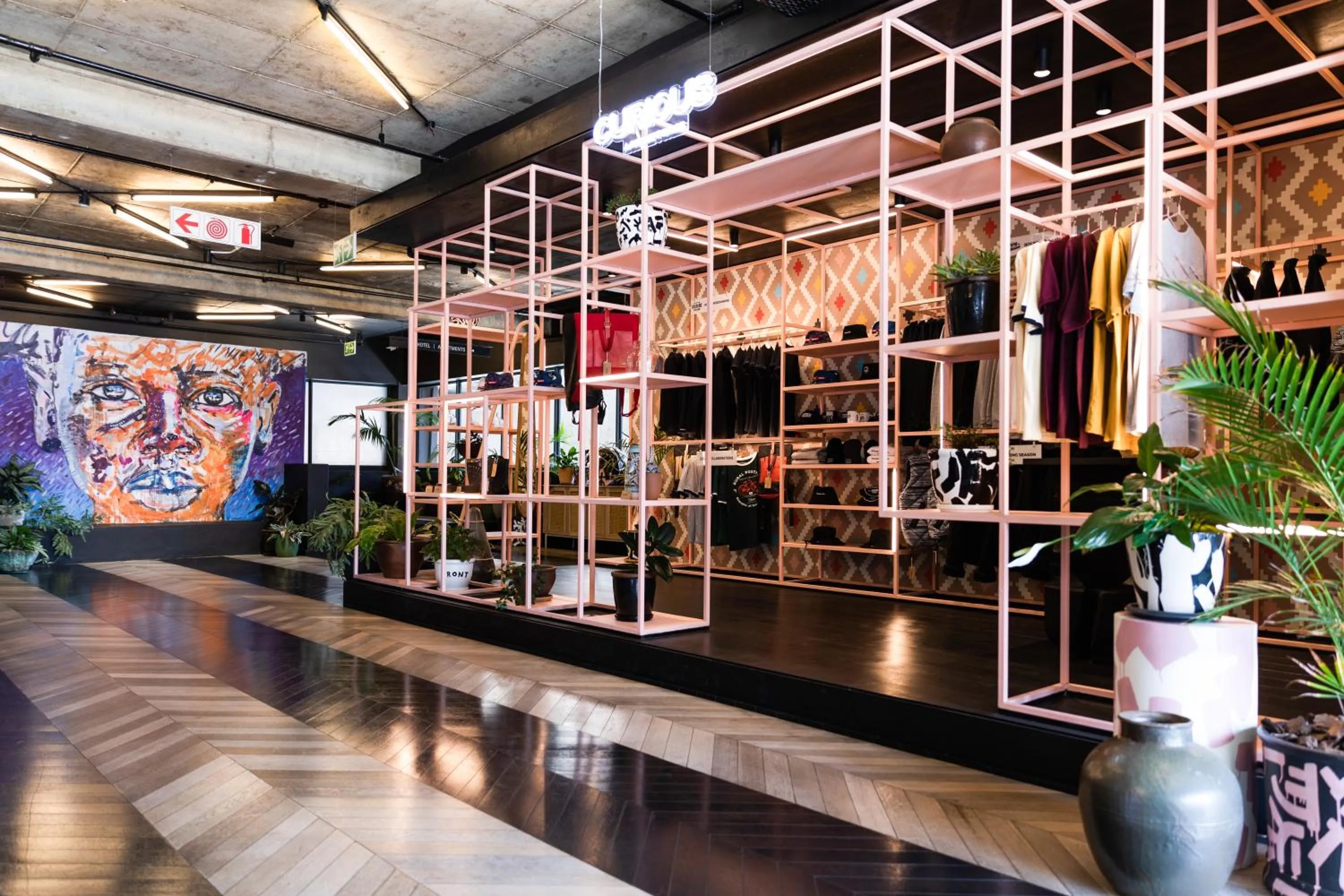 On-site shops in Hallmark House