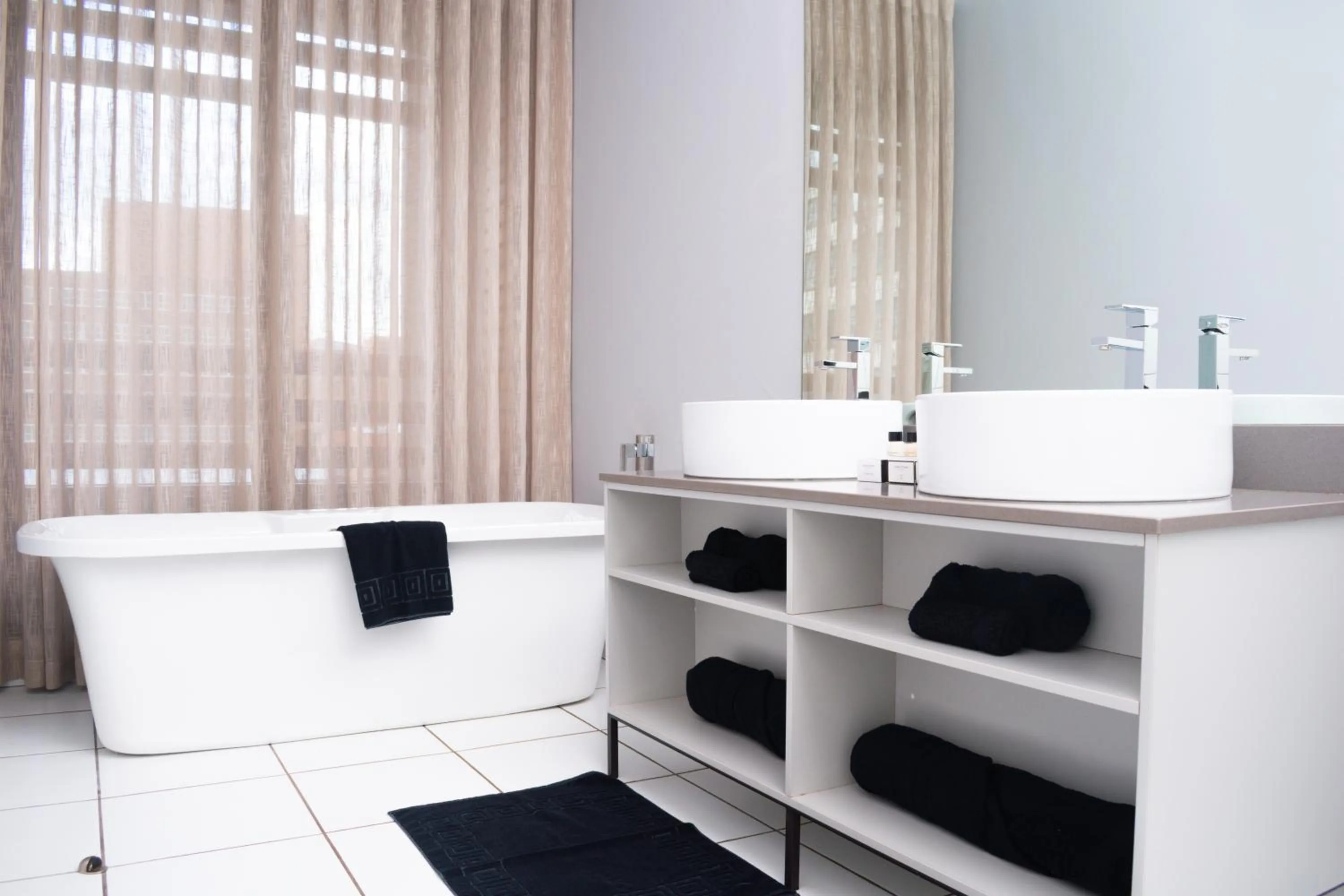 Shower in Hallmark House