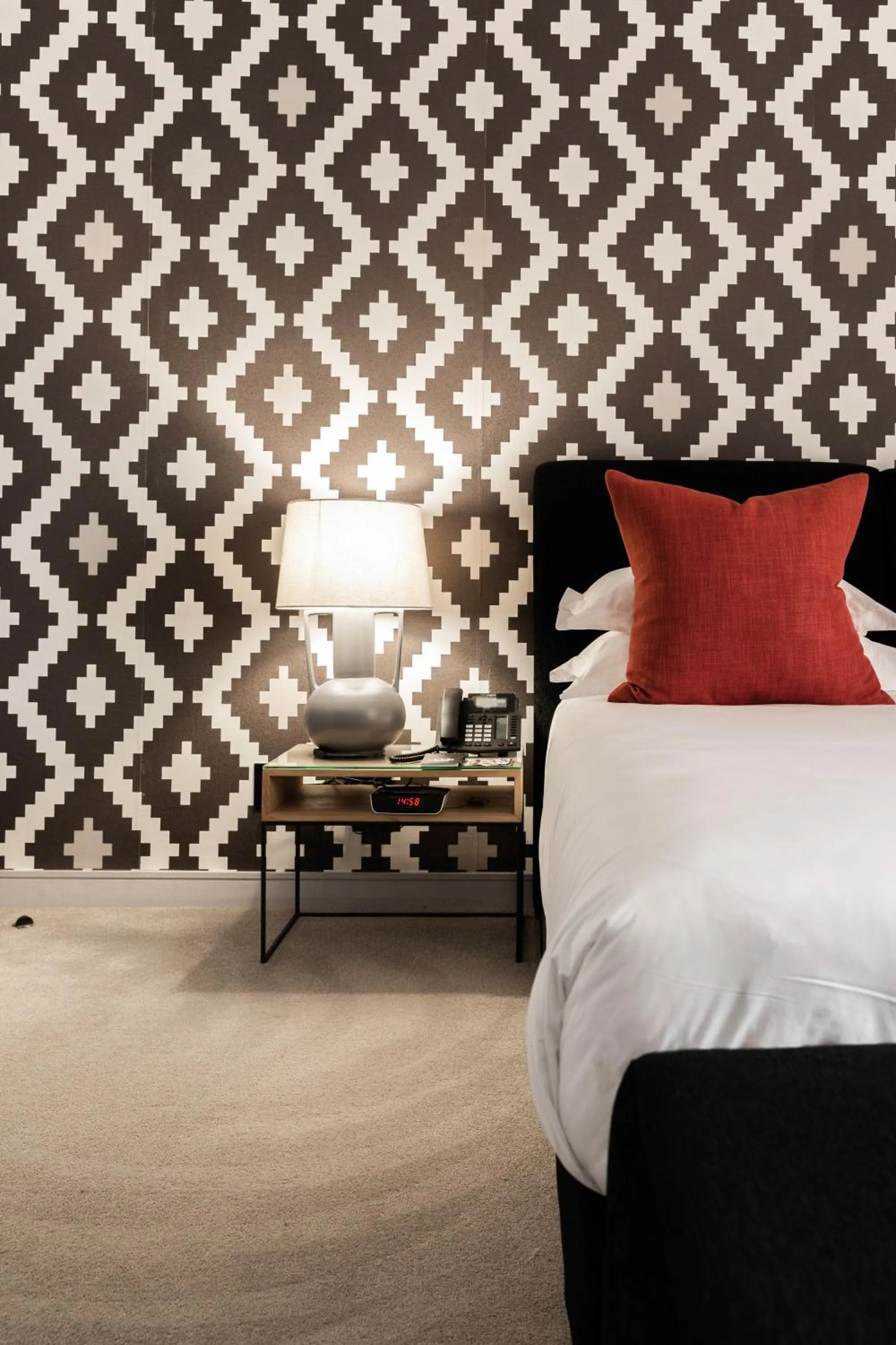 Bedroom in Hallmark House