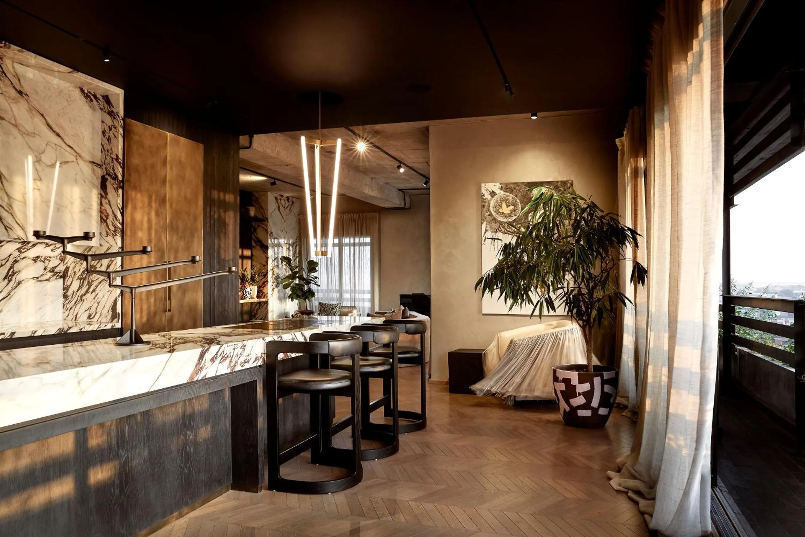 kitchen in Hallmark House