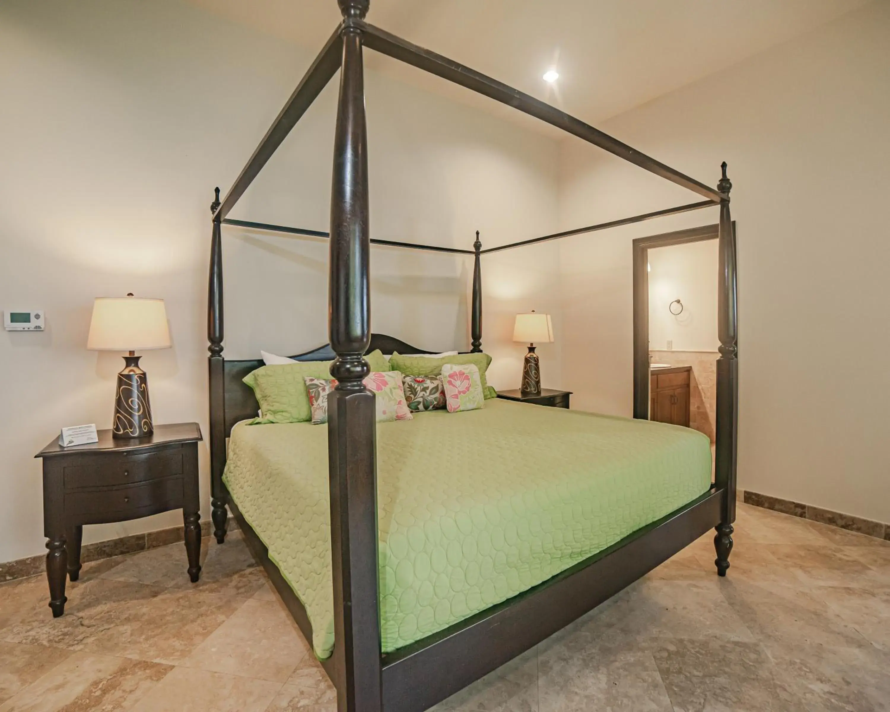 Bed in Red Frog Beach Island Resort Bed in Red Frog Beach Island Resort