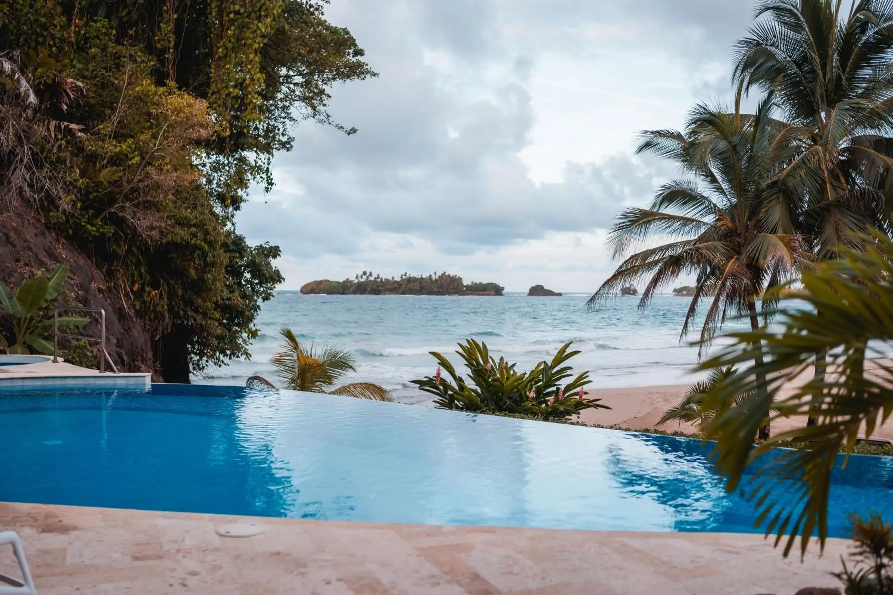 Pool view in Red Frog Beach Island Resort Pool view in Red Frog Beach Island Resort