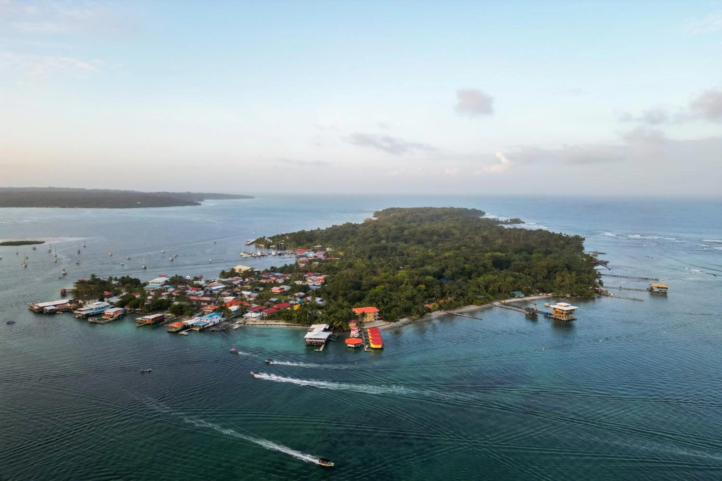 Bird's eye view in Faro del Colibri