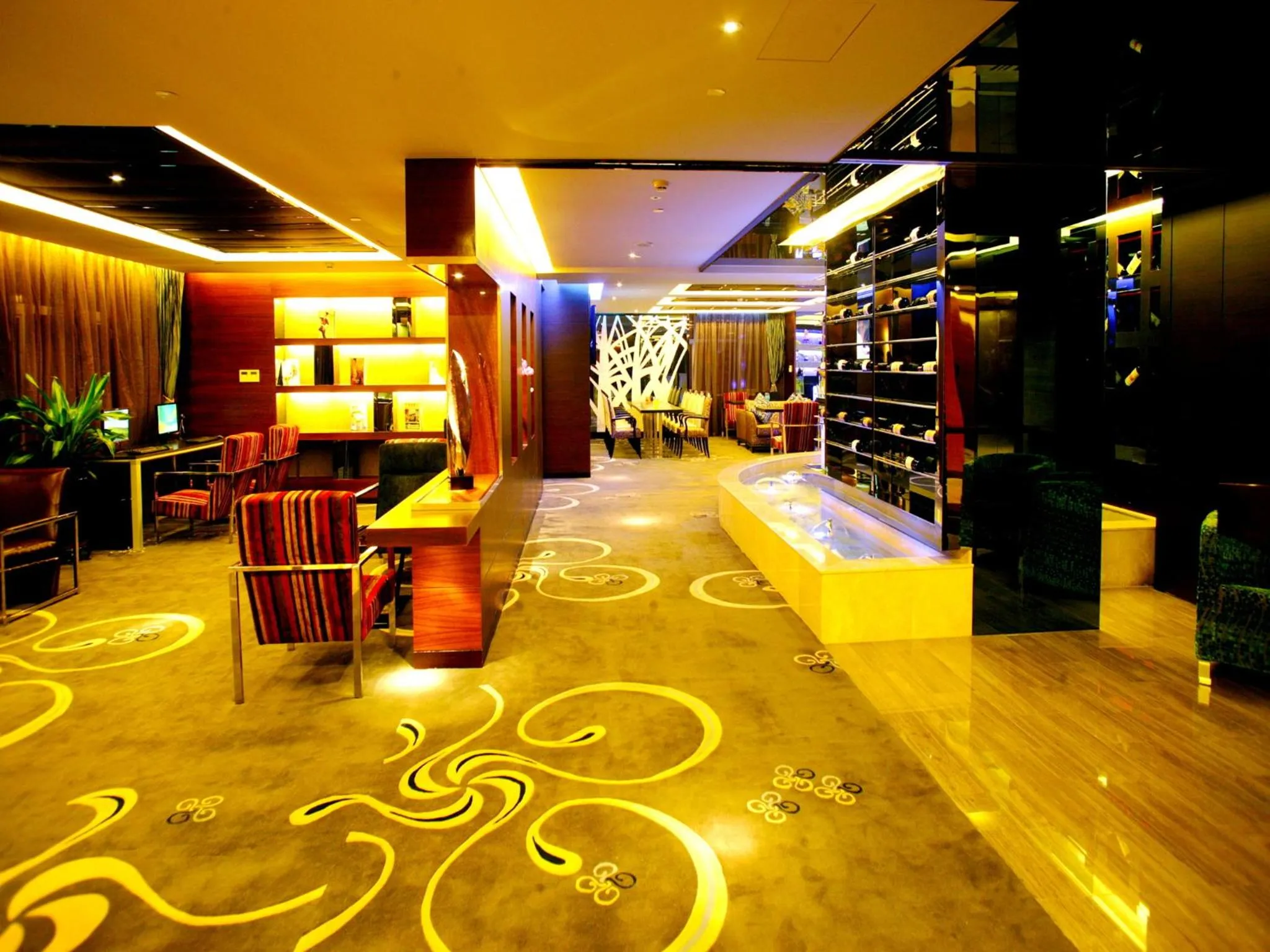 Decorative detail in Grand View Hotel Tianjin