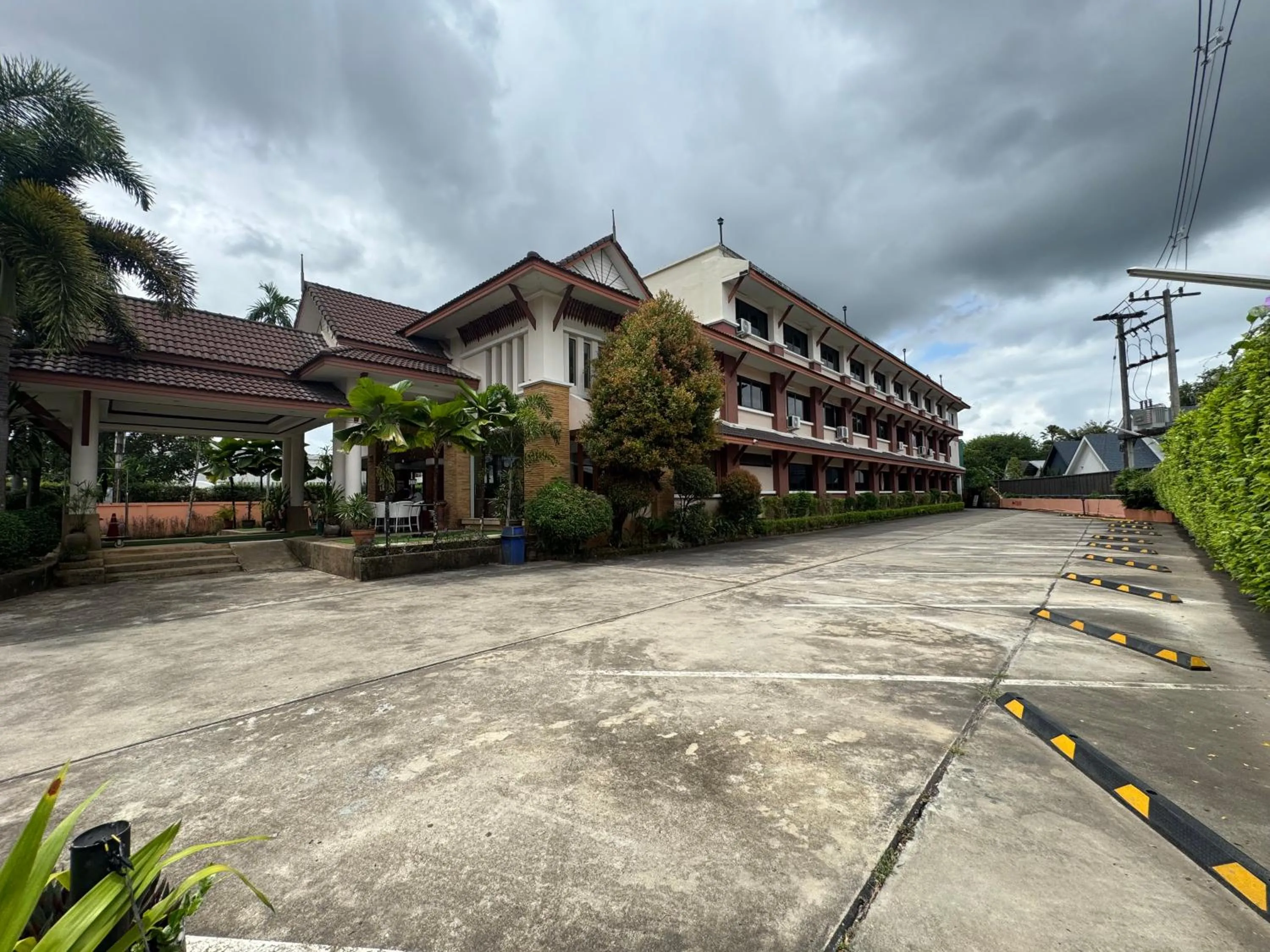 Parking in Ariya inn Chiangrai