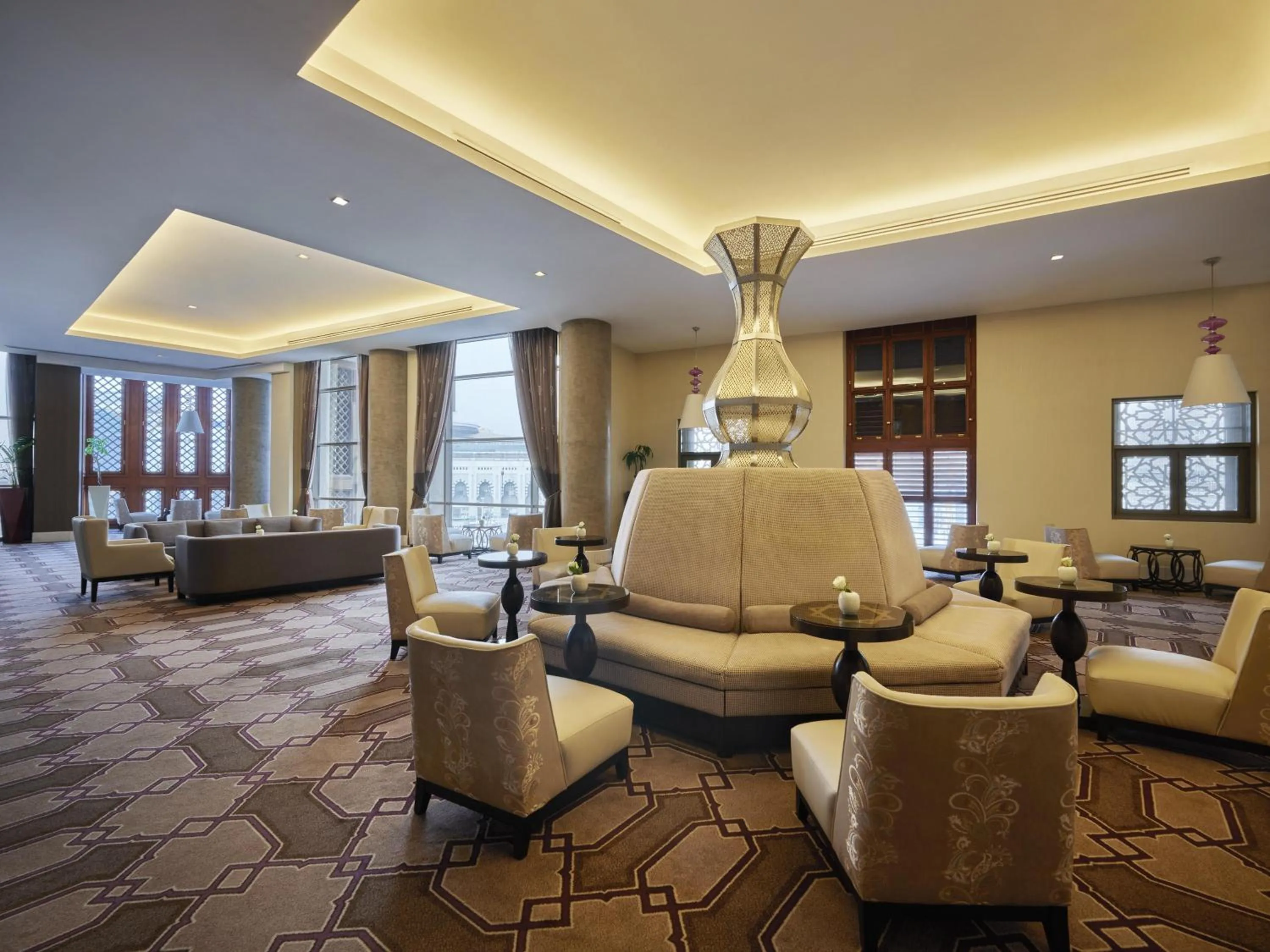 Lobby or reception in Hilton Suites Jabal Omar Makkah
