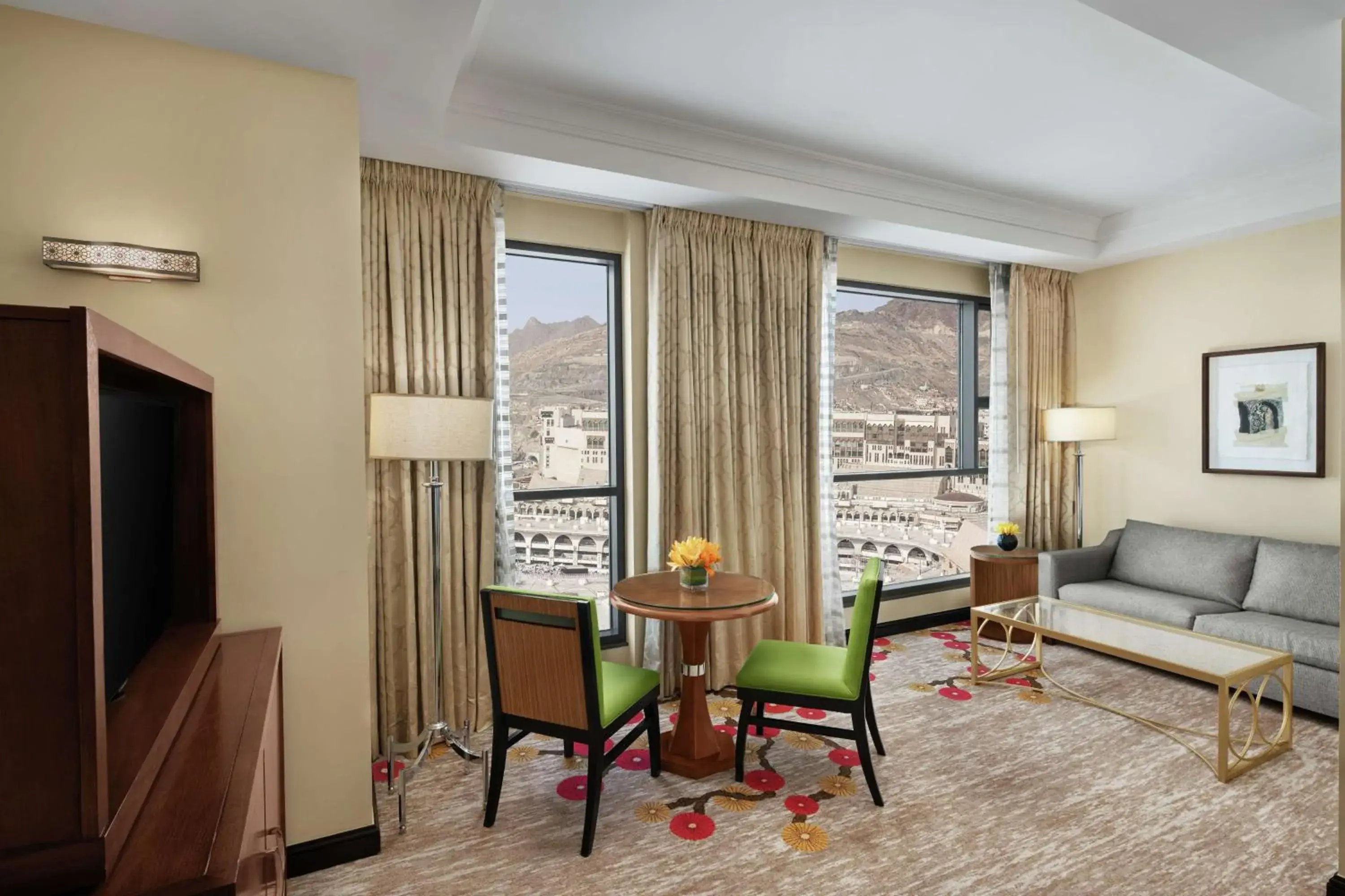 Living room in Hilton Suites Jabal Omar Makkah Living room in Hilton Suites Jabal Omar Makkah