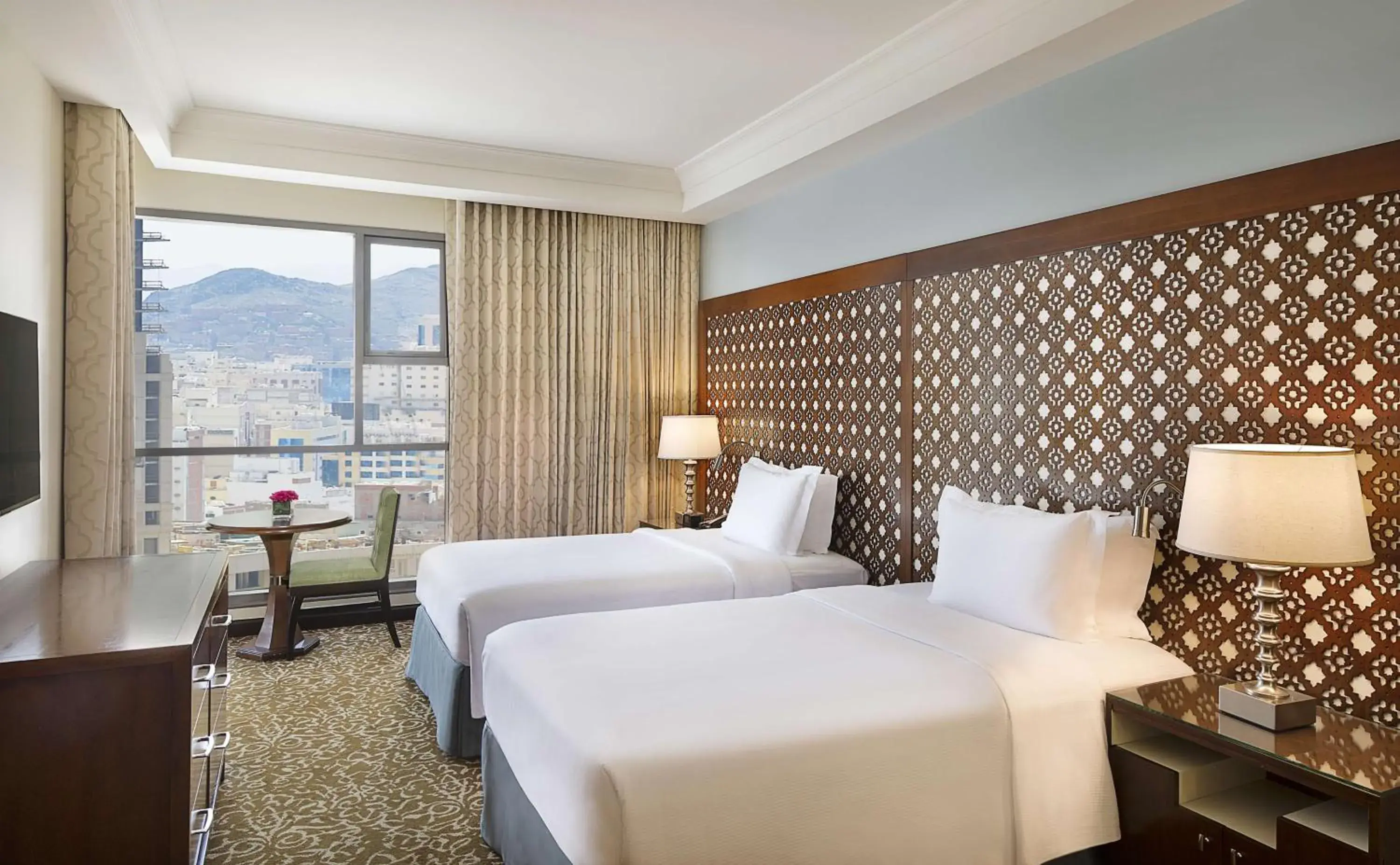 Twin Family Suite - single occupancy in Hilton Suites Jabal Omar Makkah Twin Family Suite - single occupancy in Hilton Suites Jabal Omar Makkah