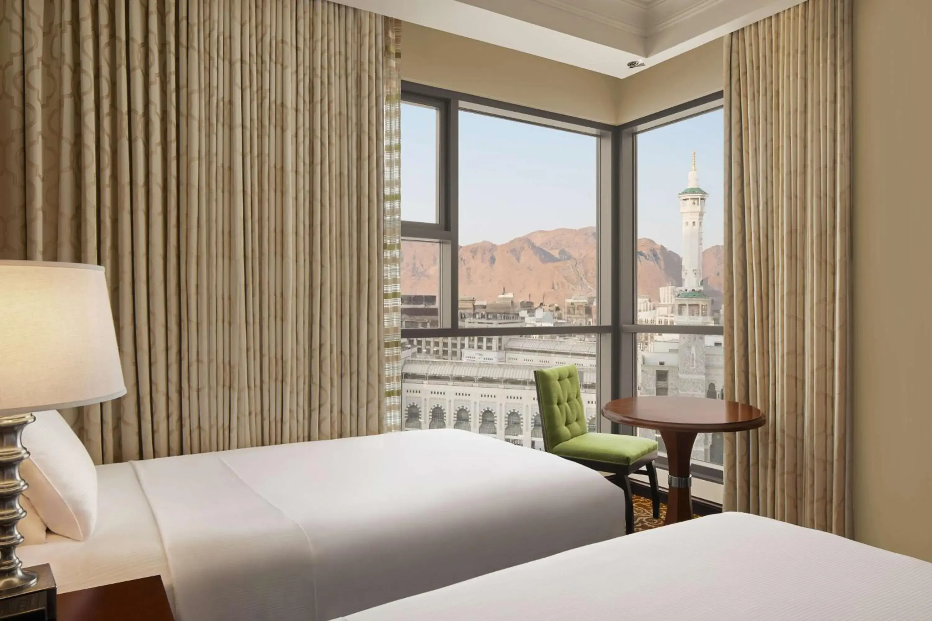 Twin One Bedroom Suite Partial KAABA View in Hilton Suites Jabal Omar Makkah Twin One Bedroom Suite Partial KAABA View in Hilton Suites Jabal Omar Makkah