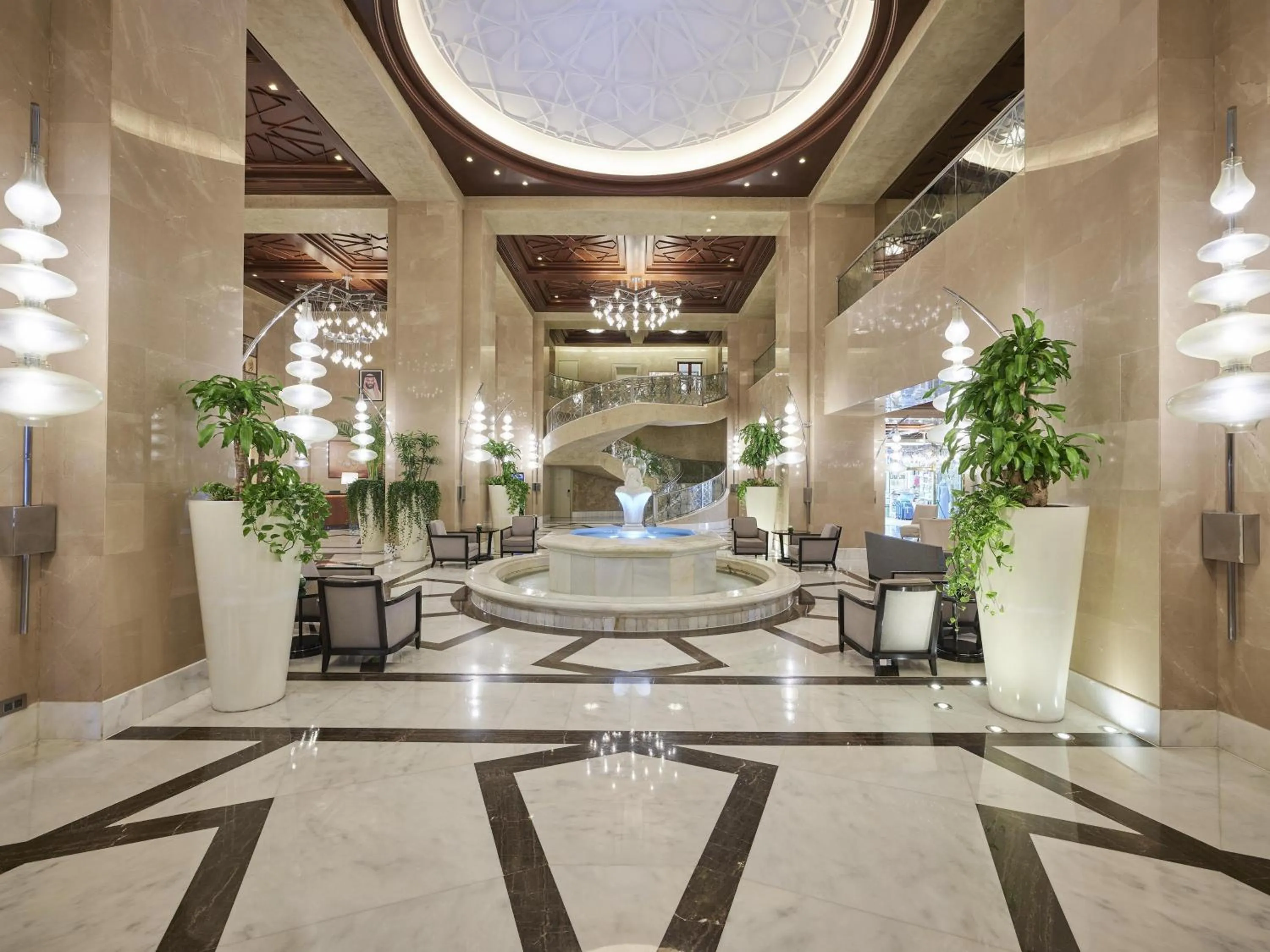 Lobby or reception in Hilton Suites Jabal Omar Makkah
