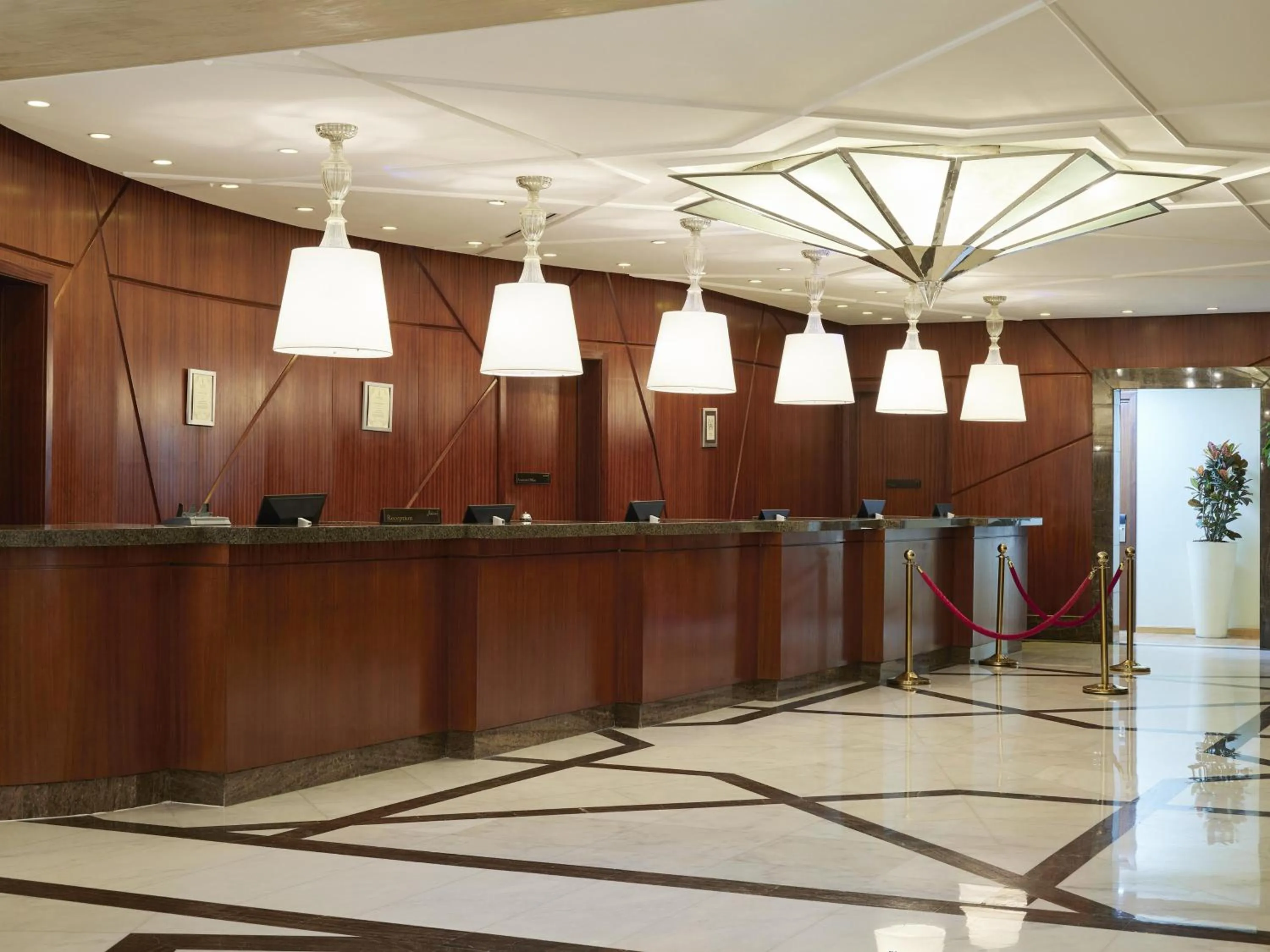 Lobby or reception in Hilton Suites Jabal Omar Makkah