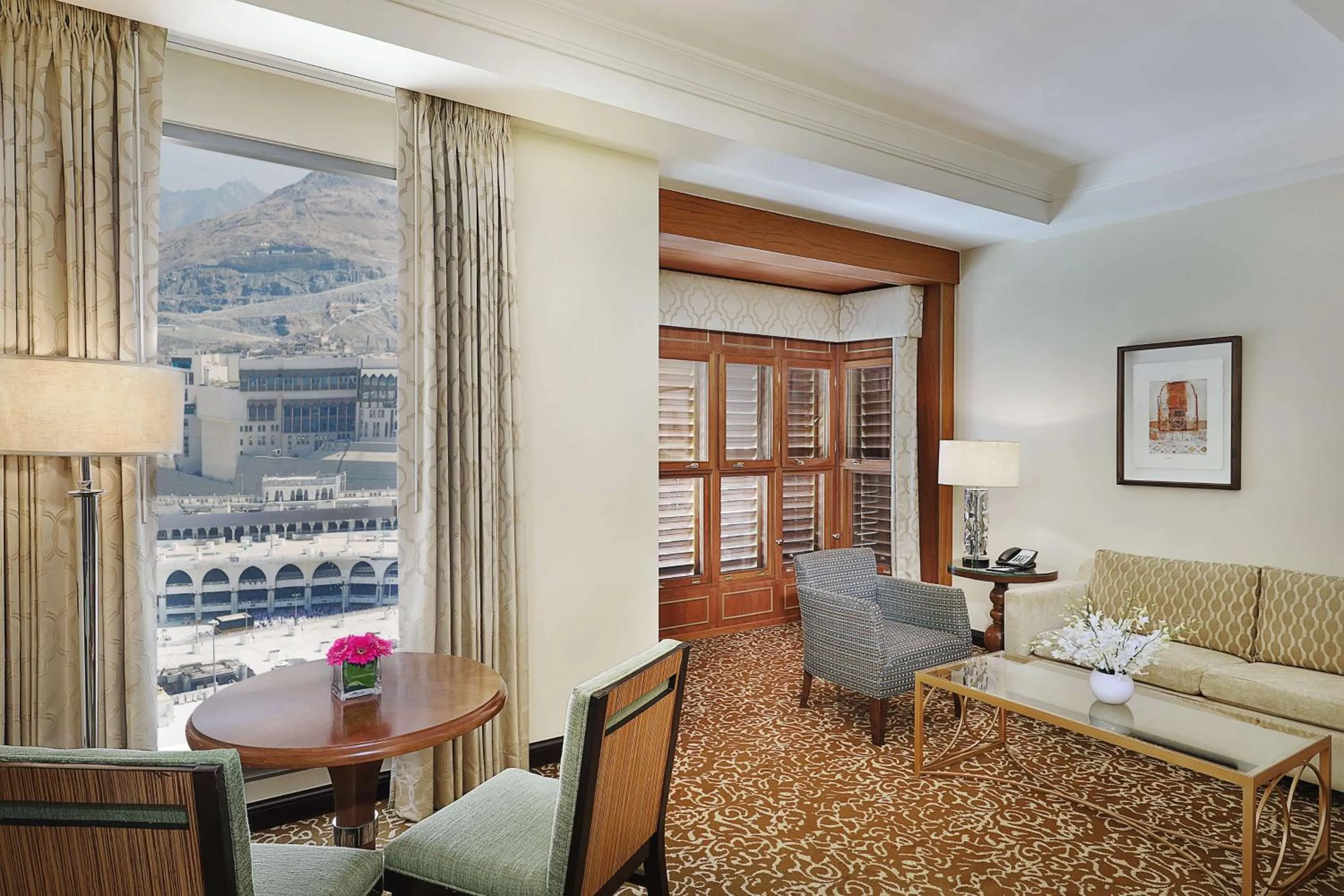 Living room in Hilton Suites Jabal Omar Makkah