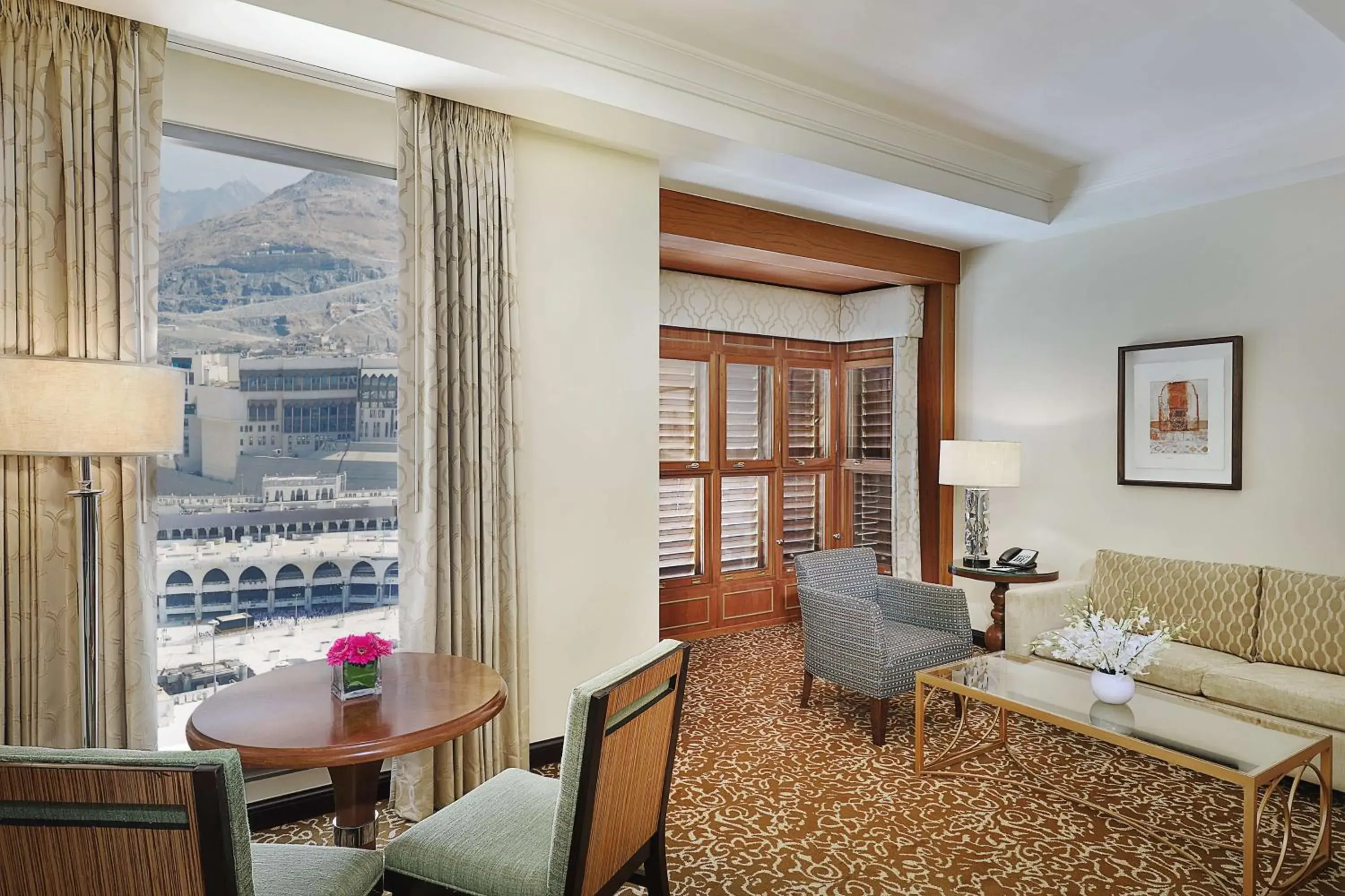 Living room in Hilton Suites Jabal Omar Makkah Living room in Hilton Suites Jabal Omar Makkah