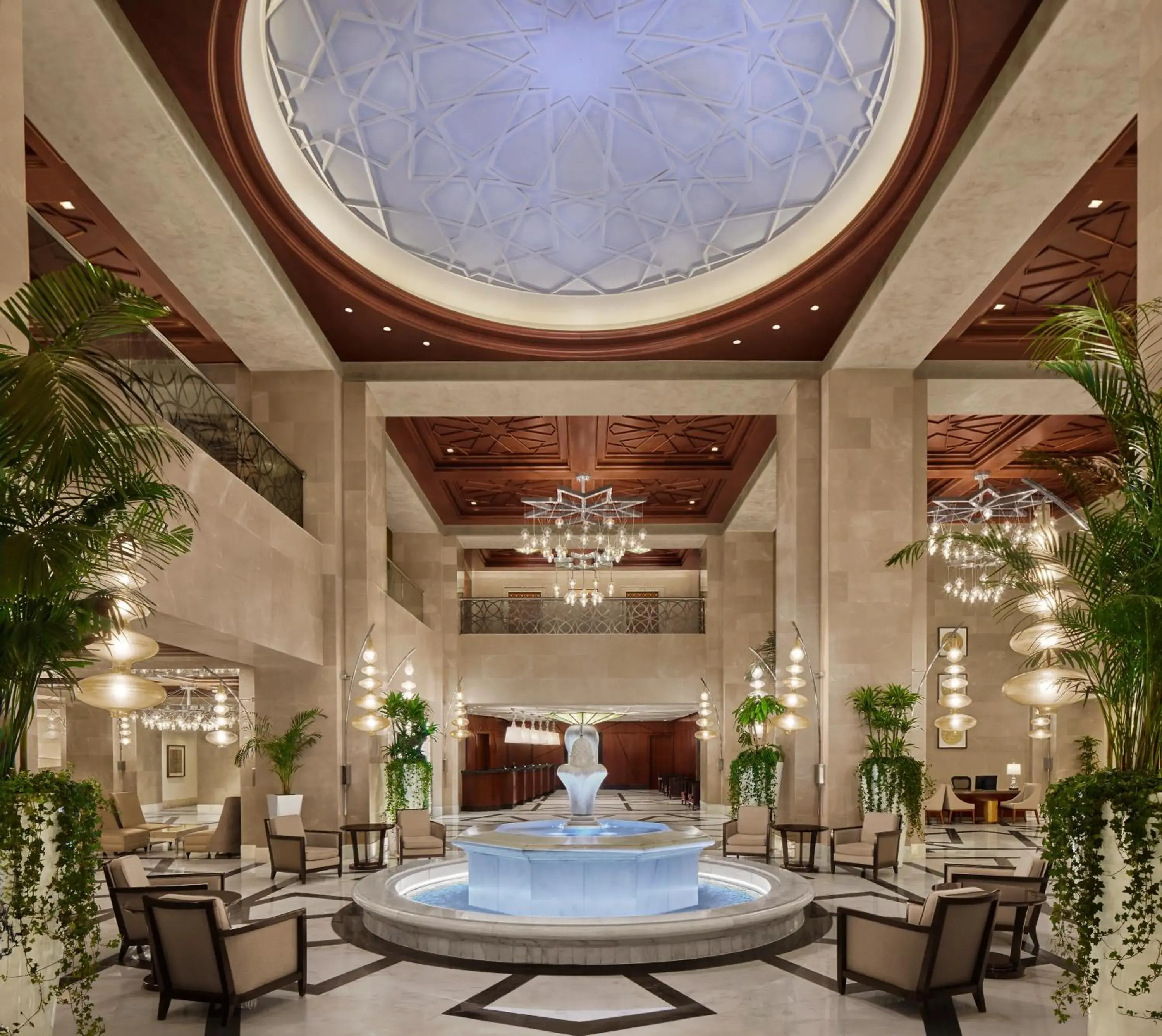 Lobby or reception in Hilton Suites Jabal Omar Makkah Lobby or reception in Hilton Suites Jabal Omar Makkah