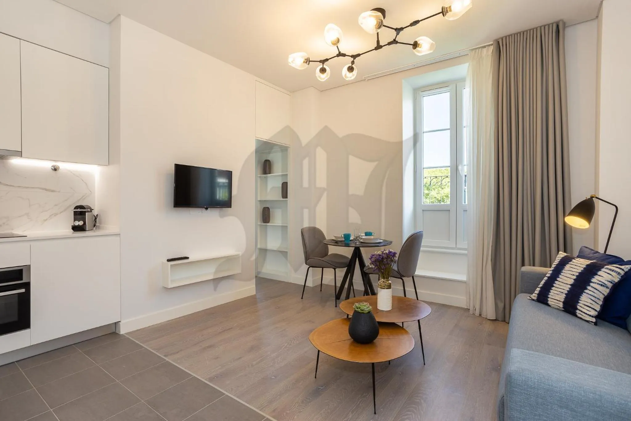 Kitchen or kitchenette in Morgan-Jupiter Apartments