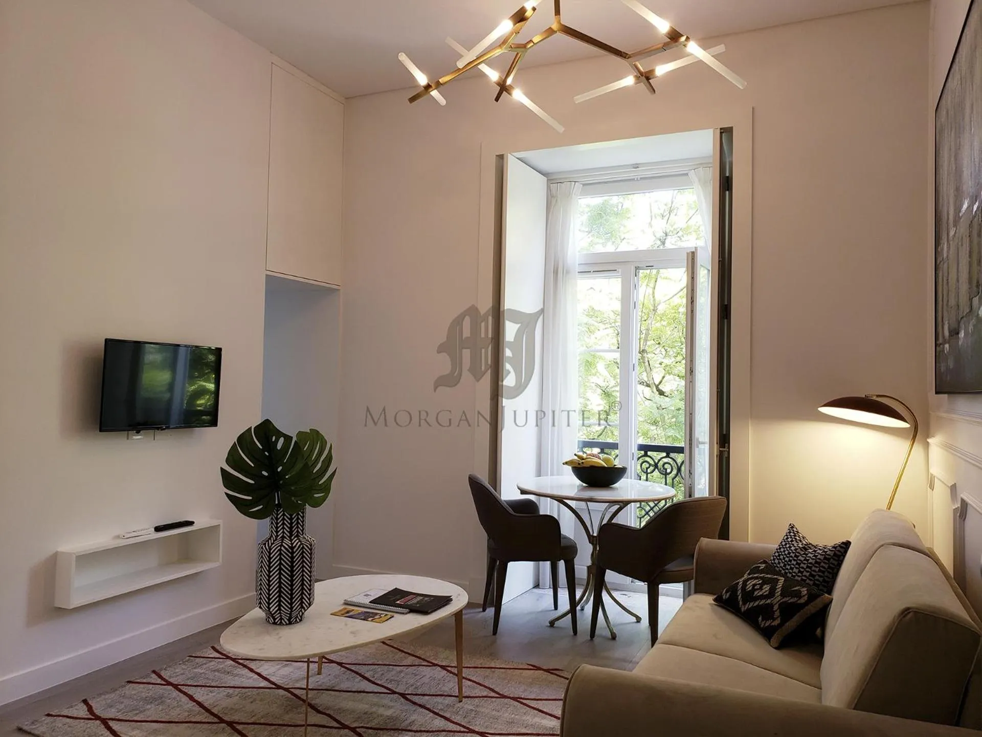 TV and multimedia in Morgan-Jupiter Apartments