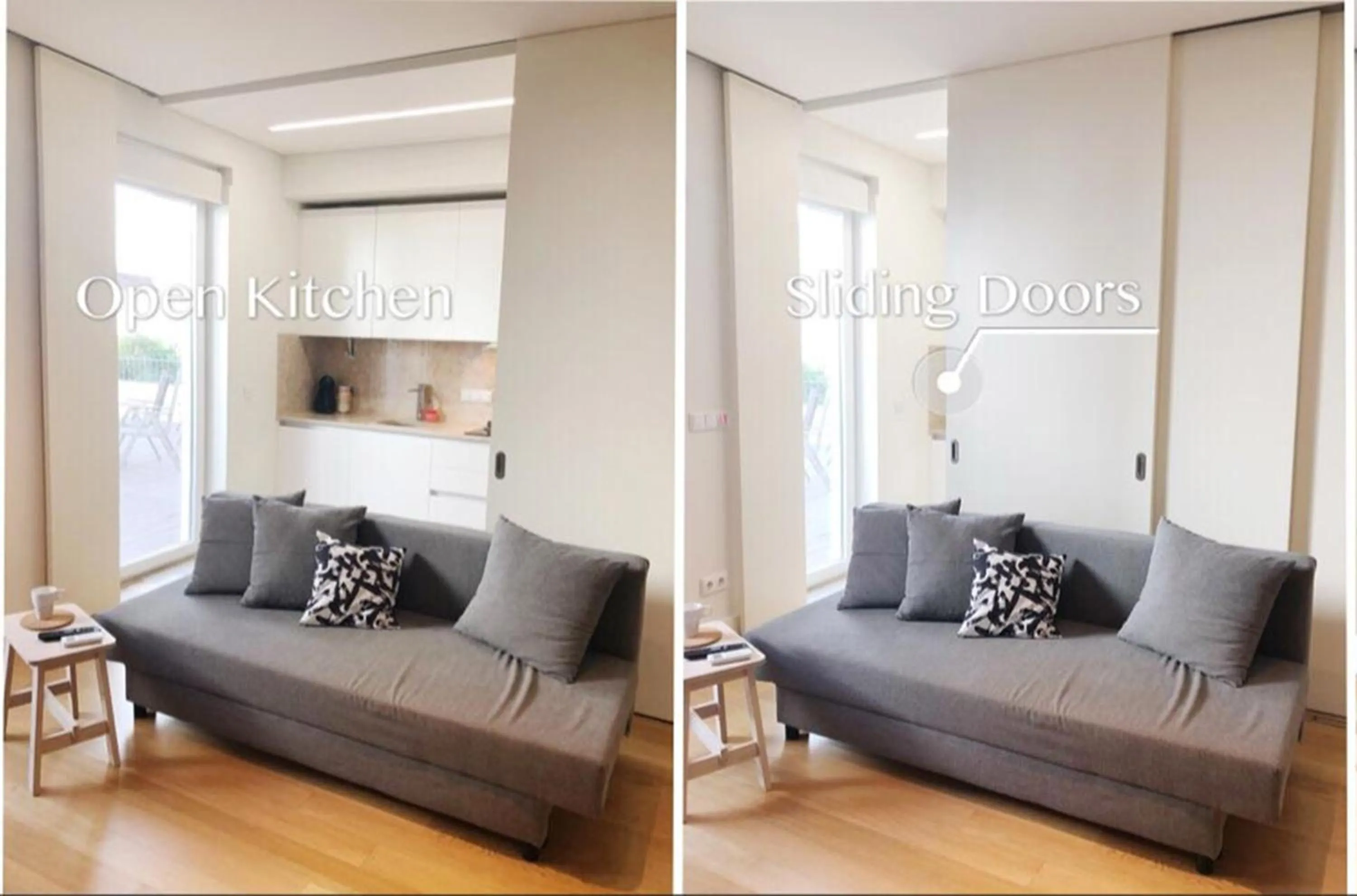 Living room in Morgan-Jupiter Apartments