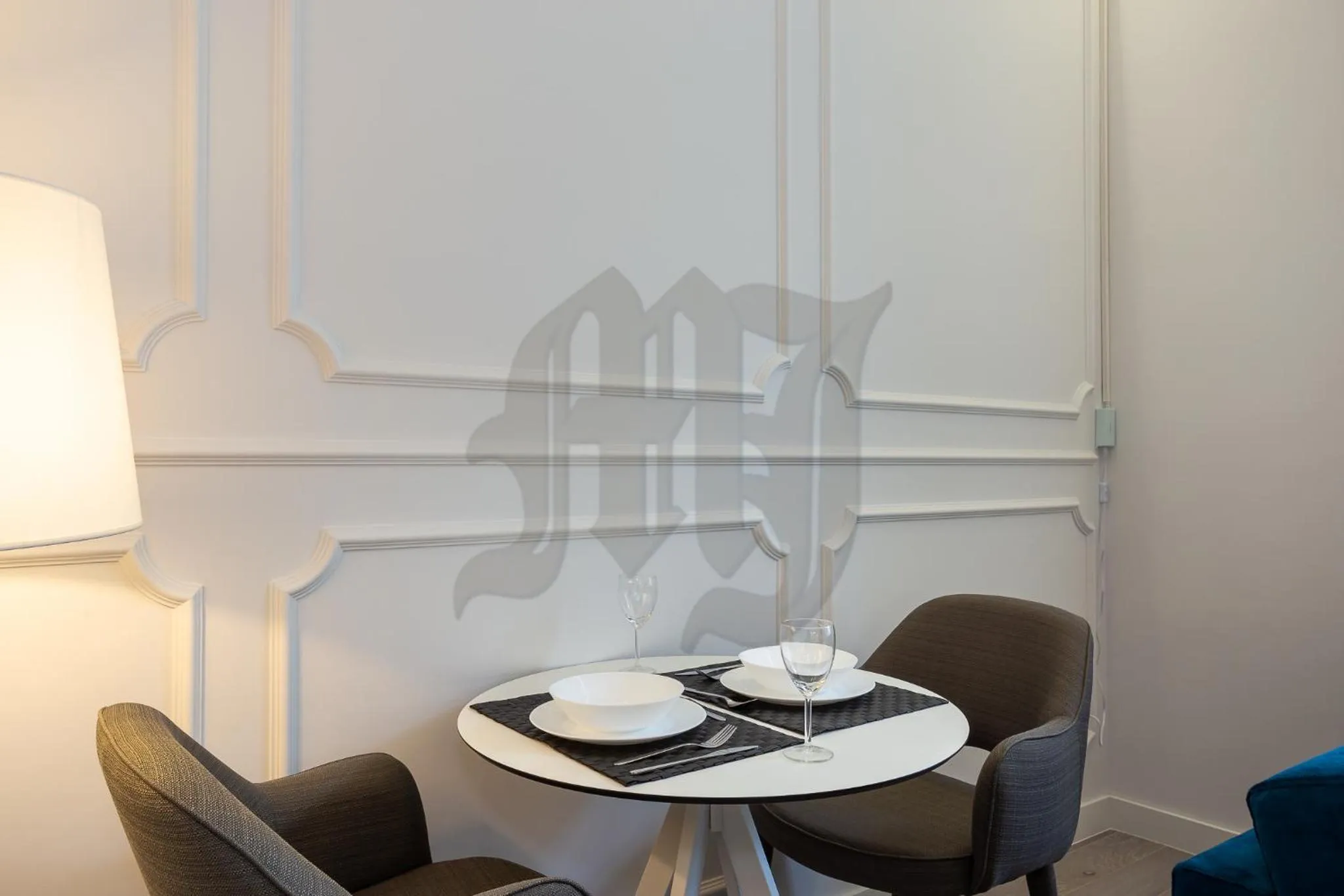 Seating area in Morgan-Jupiter Apartments