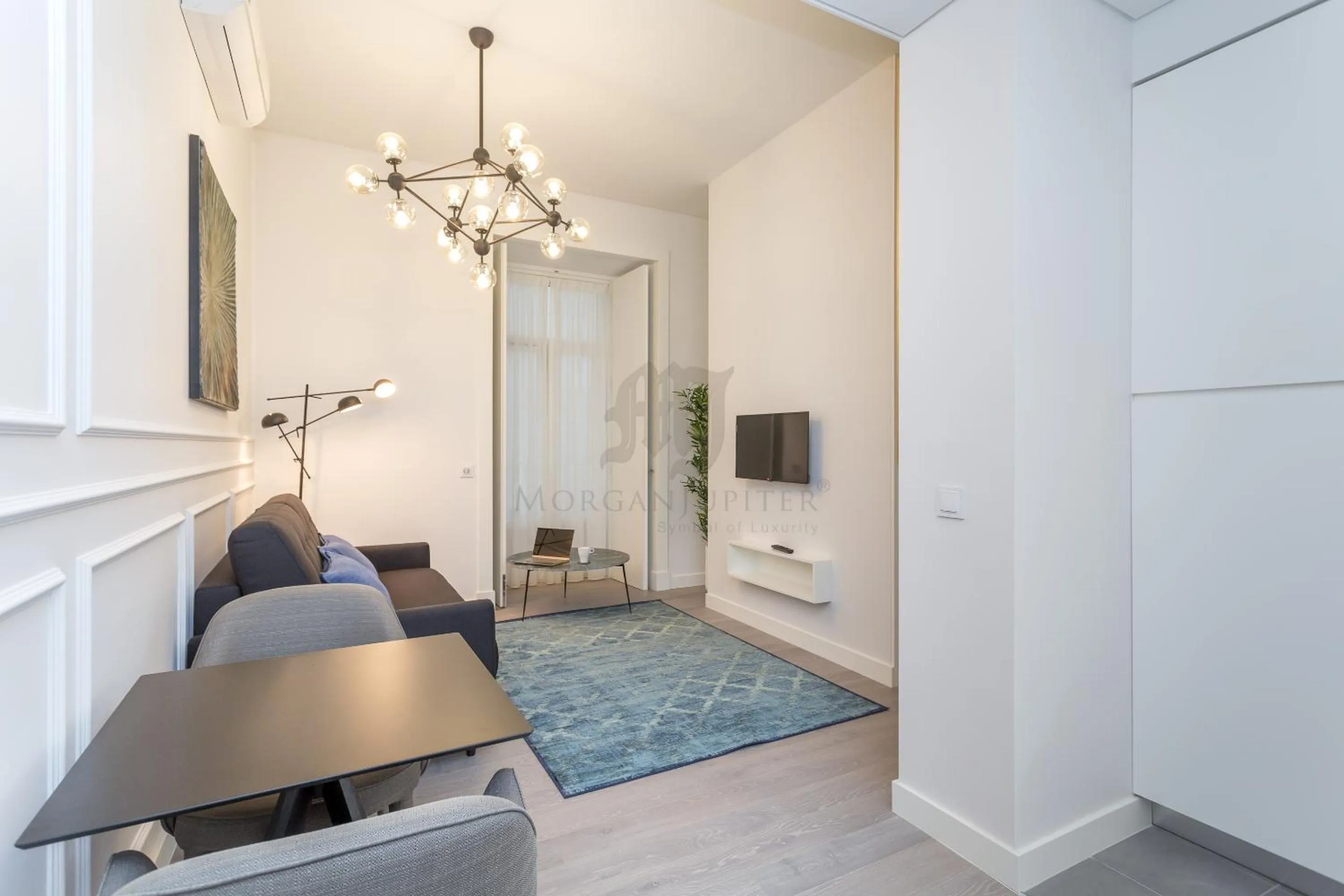 Seating area in Morgan-Jupiter Apartments