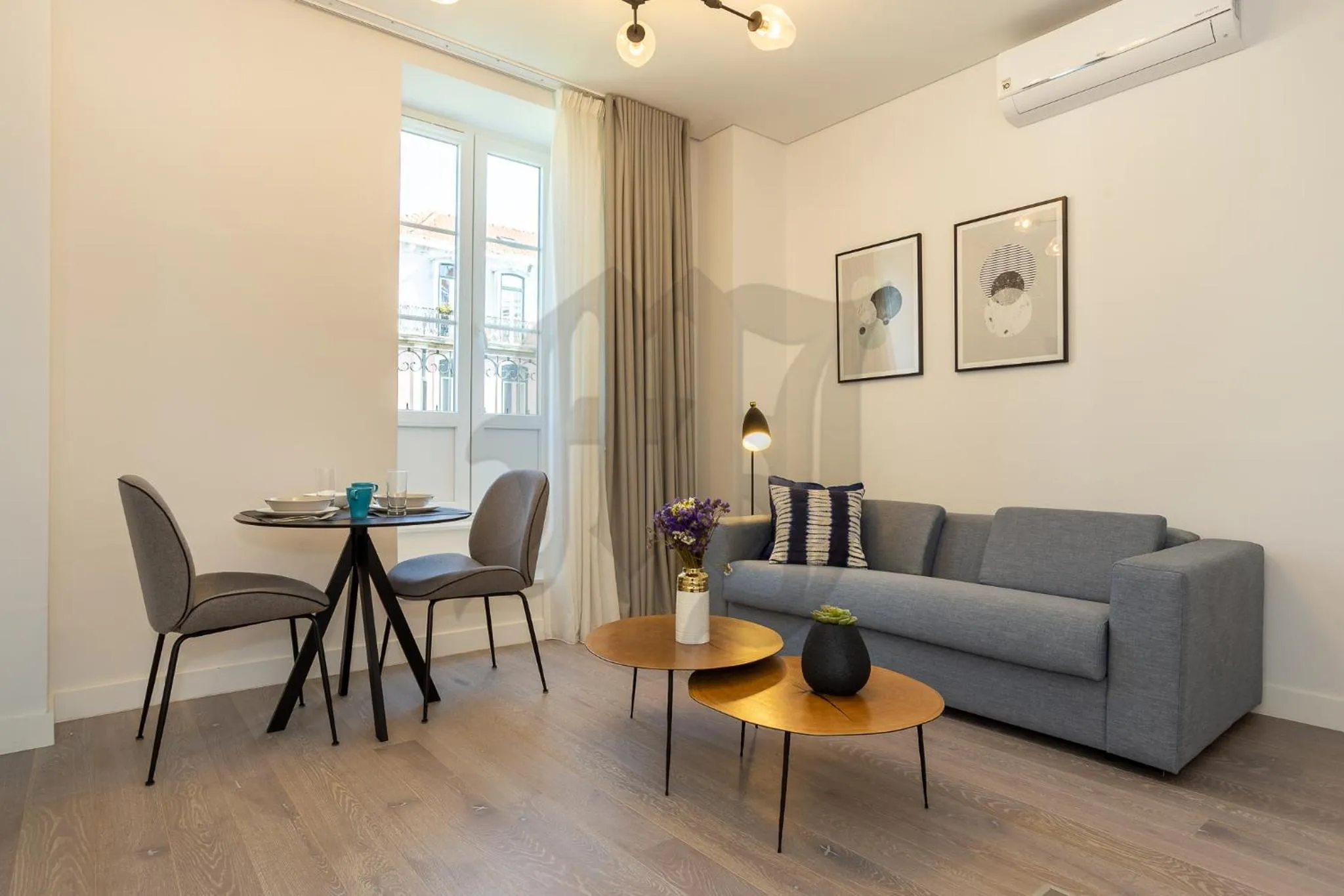 Living room in Morgan-Jupiter Apartments