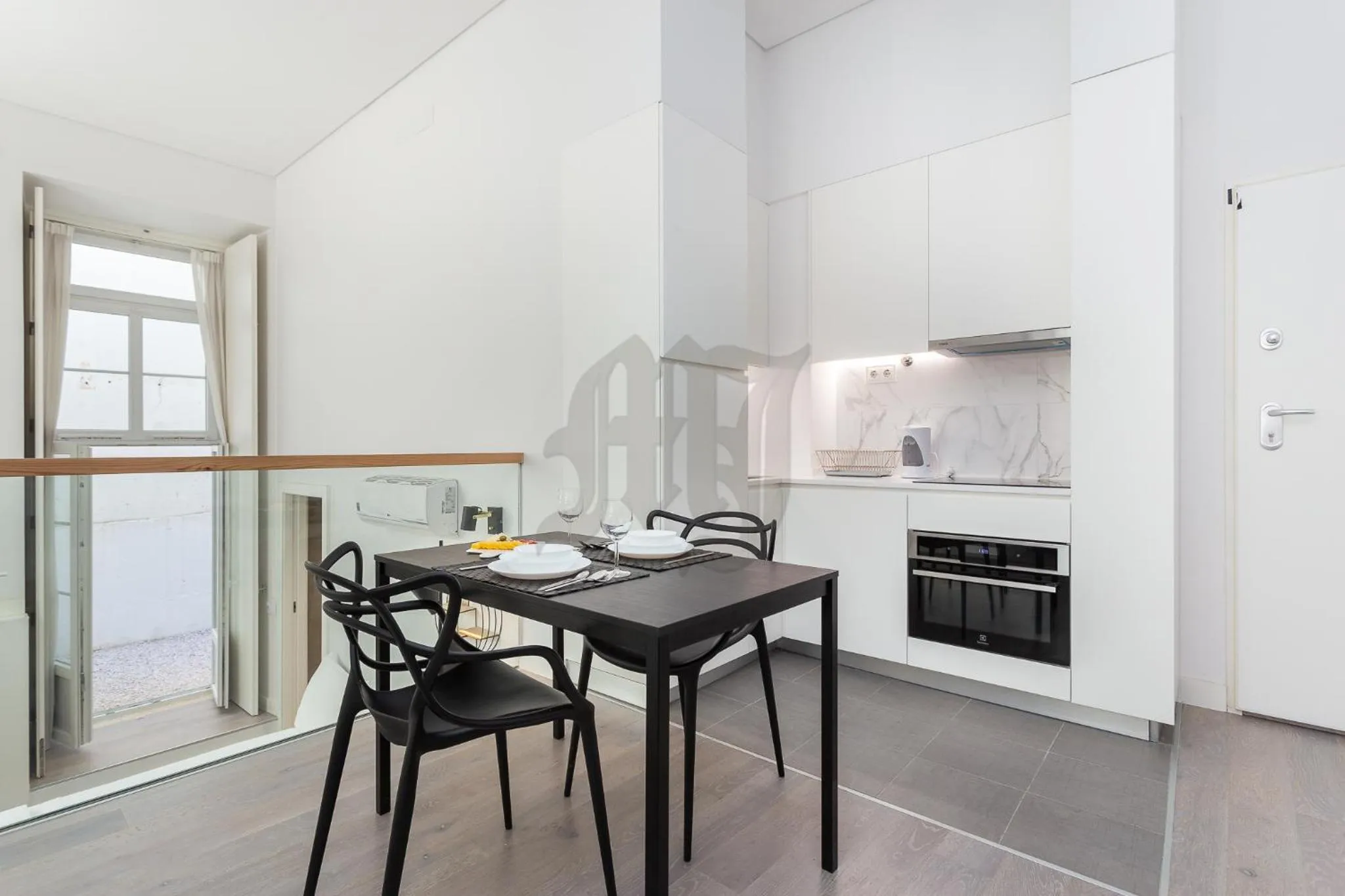 Kitchen or kitchenette in Morgan-Jupiter Apartments