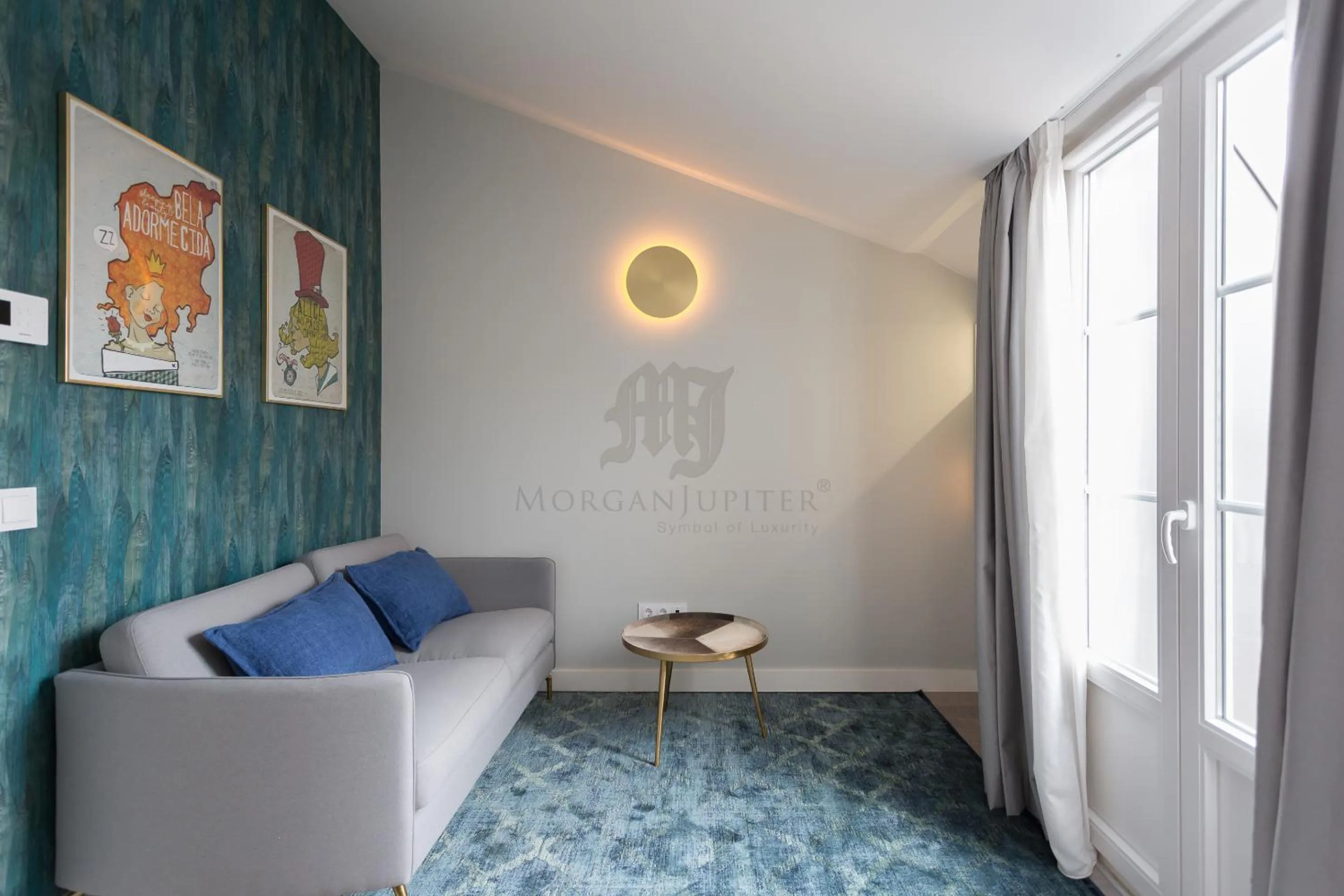 Living room in Morgan-Jupiter Apartments