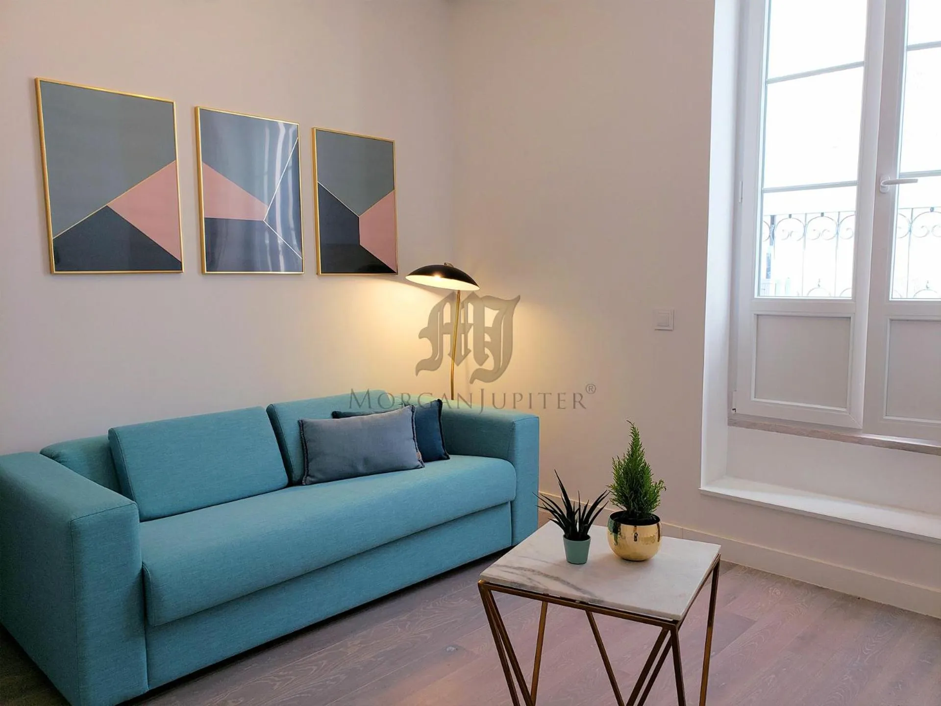 Living room in Morgan-Jupiter Apartments