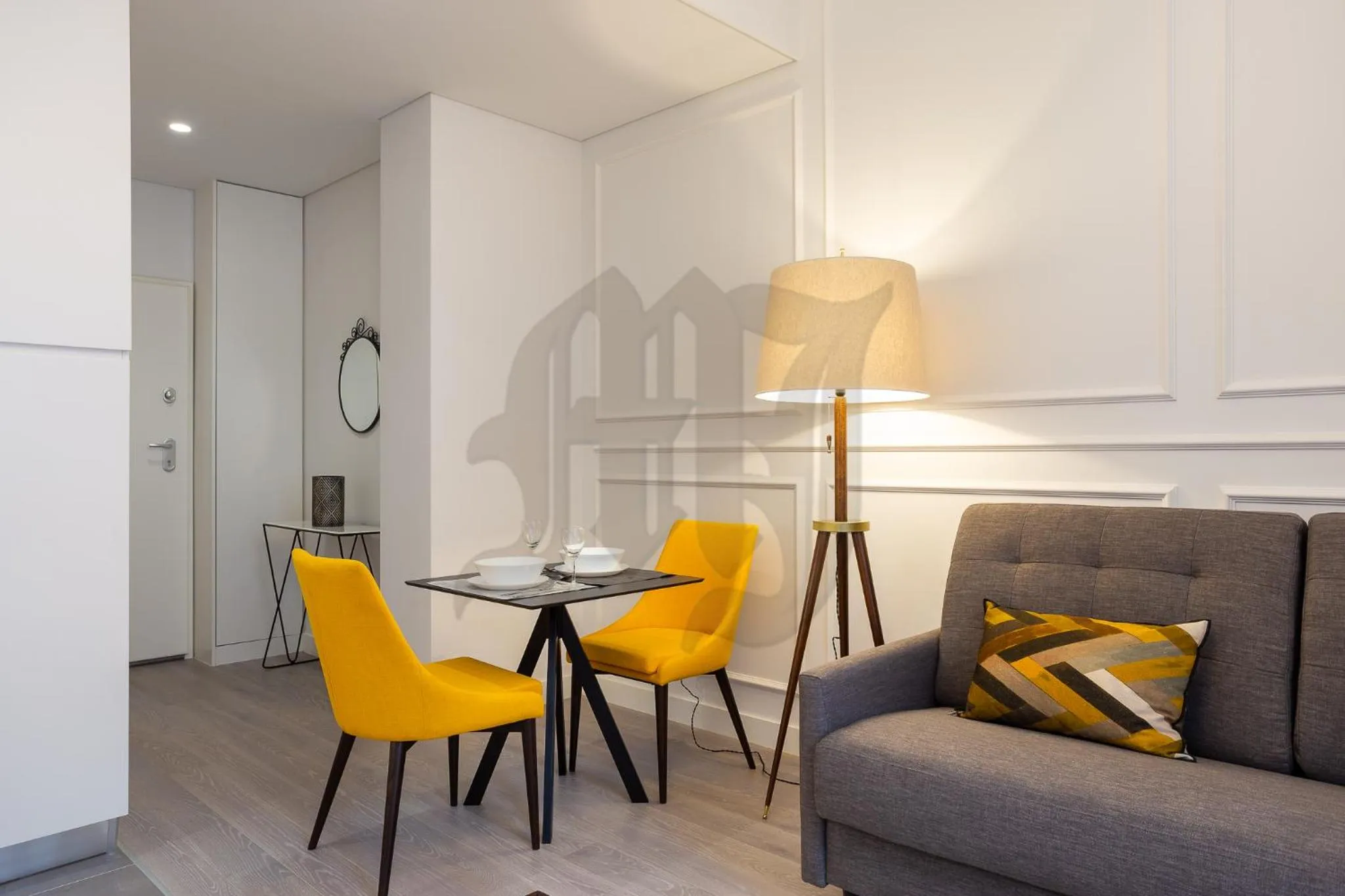 Living room in Morgan-Jupiter Apartments