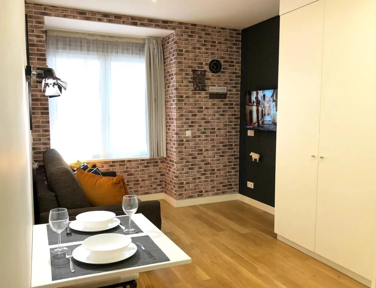 Living room in Morgan-Jupiter Apartments