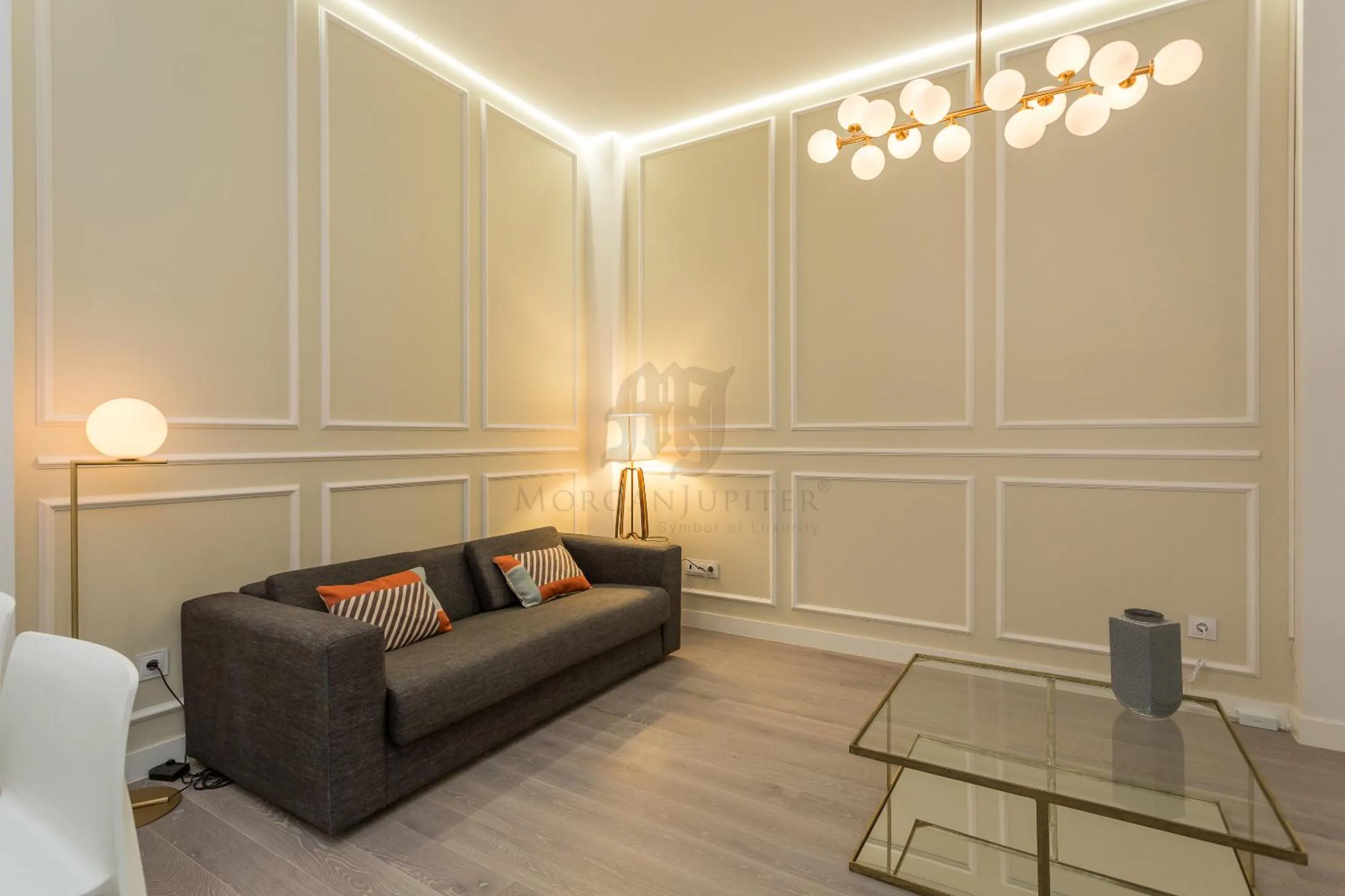 Living room in Morgan-Jupiter Apartments