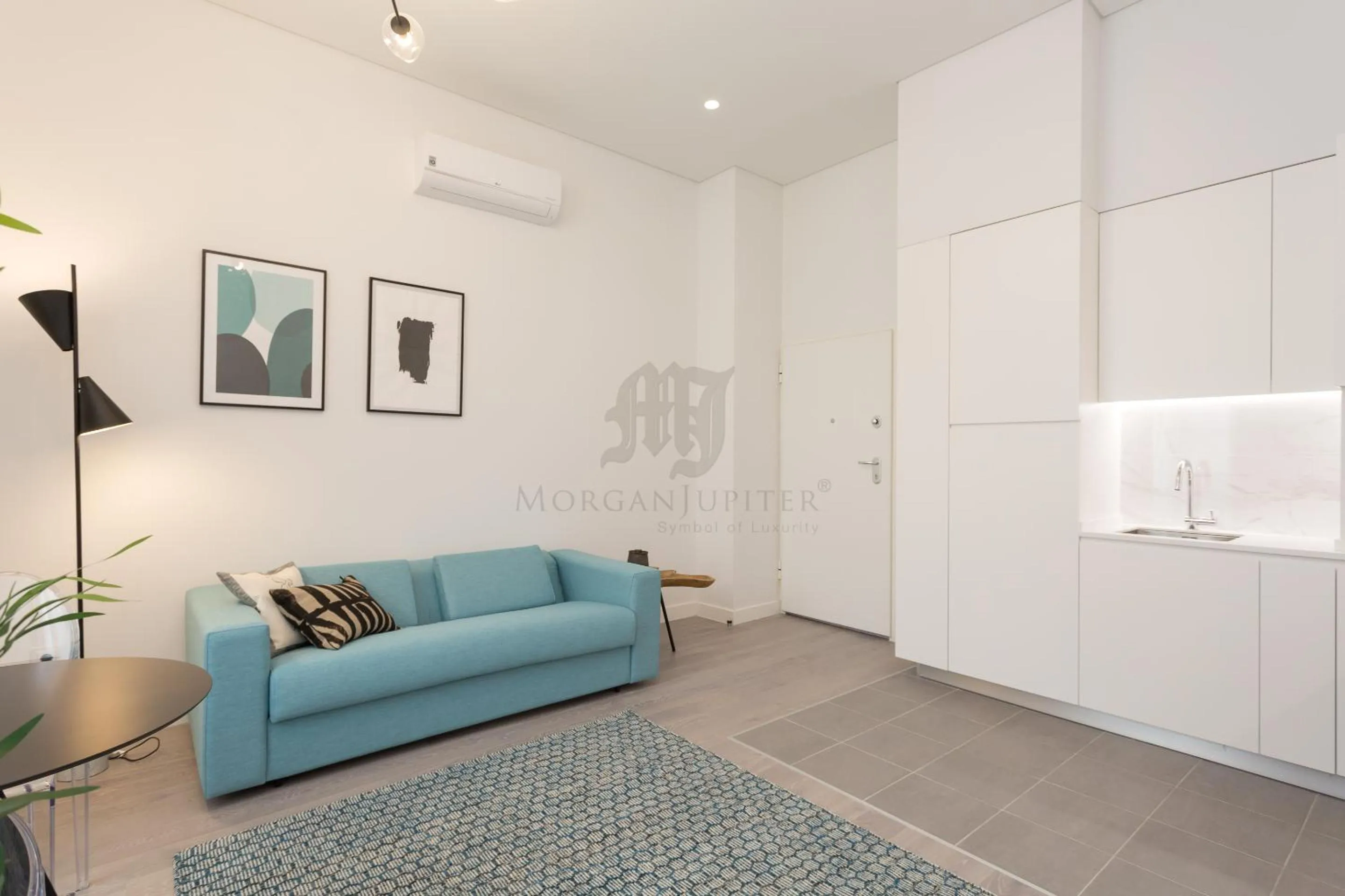 Living room in Morgan-Jupiter Apartments