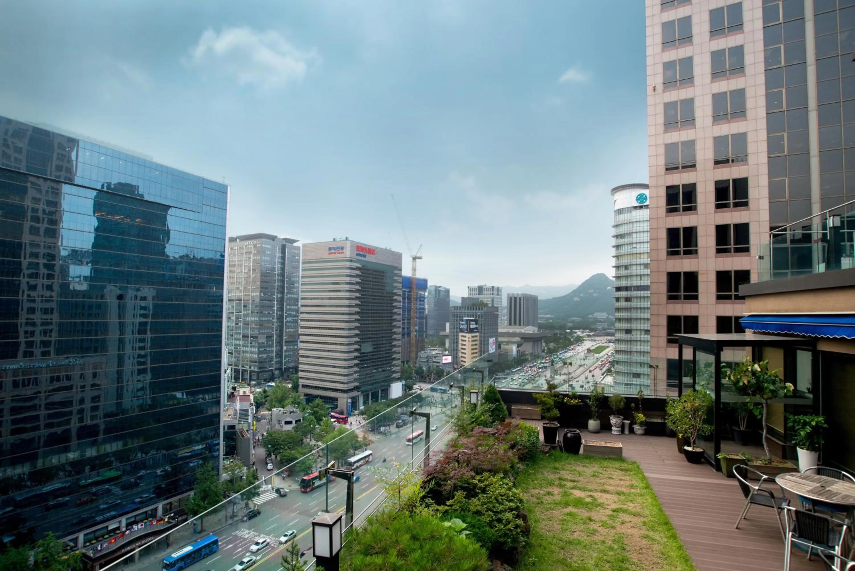 Garden in New Kukje Hotel