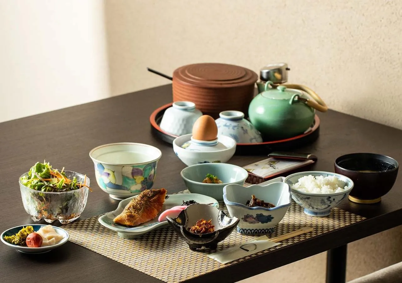 Breakfast in Ryokan Kiraku