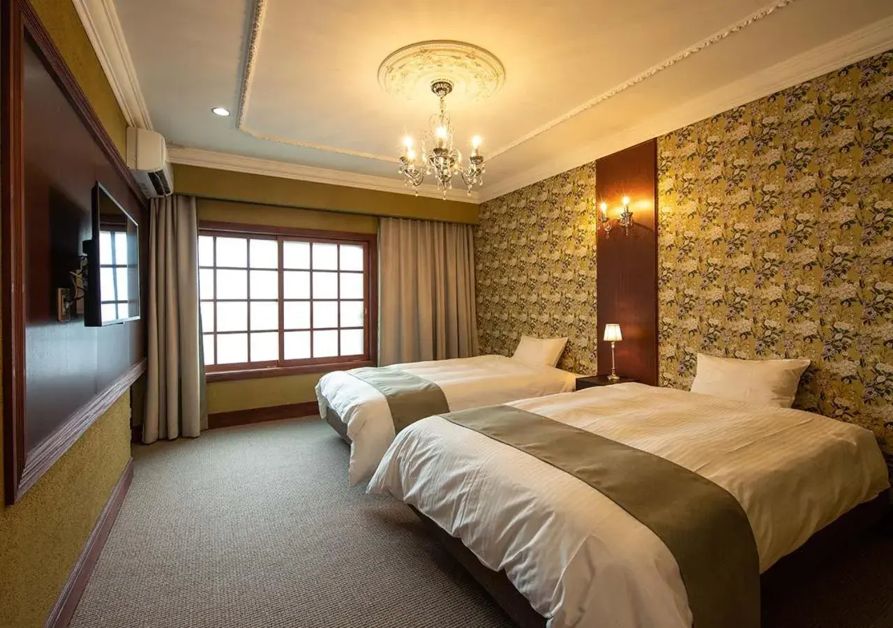 Bedroom, Bed in Ryokan Kiraku Bedroom, Bed in Ryokan Kiraku