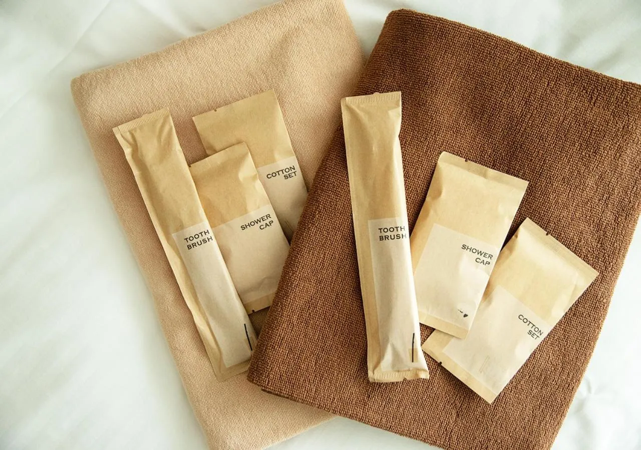 towels in Ryokan Kiraku