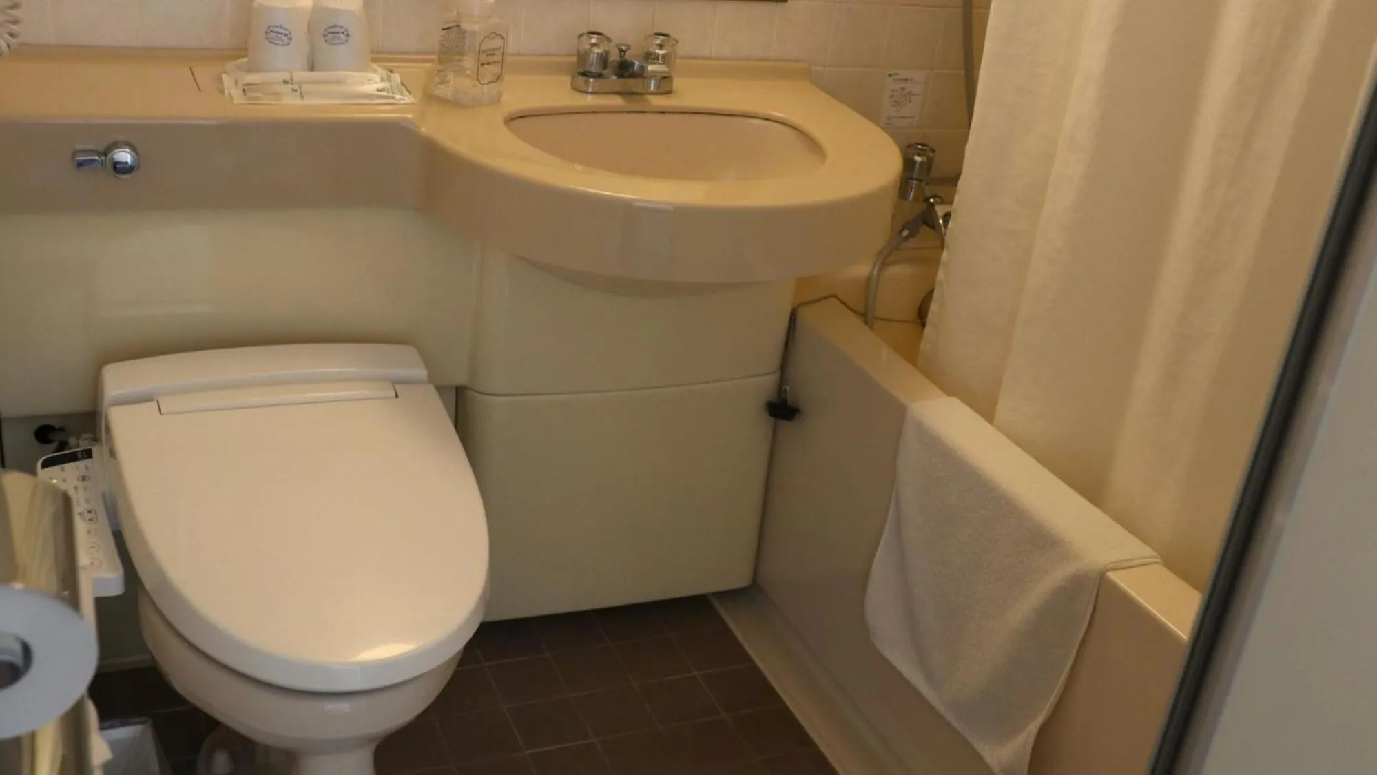 Toilet in Hotel Sun Valley Annex