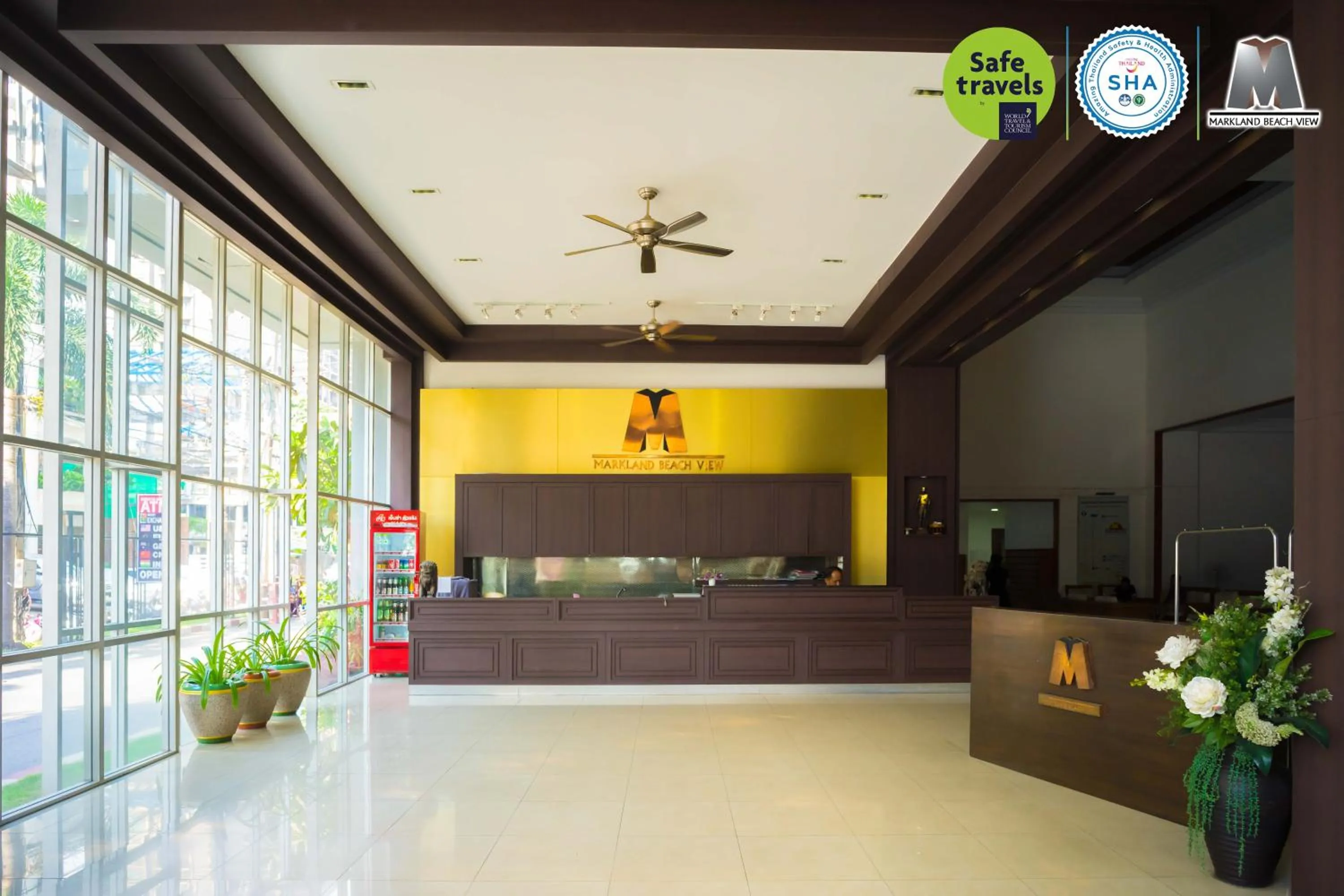 Lobby or reception in Markland Beach View