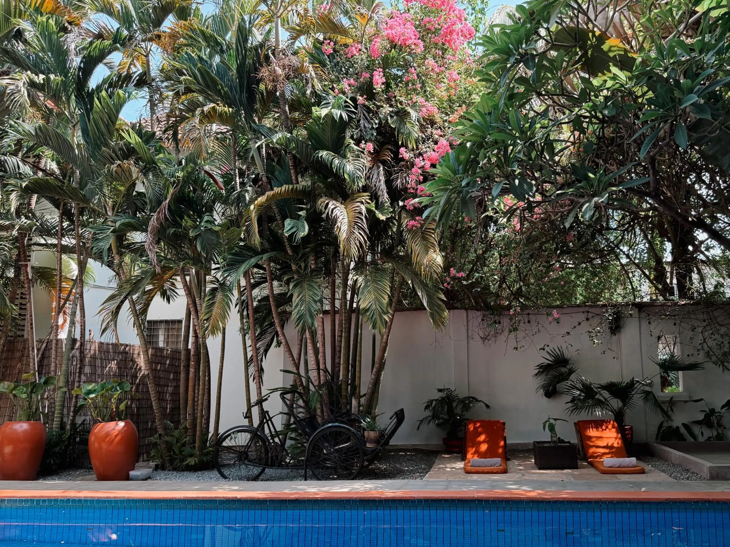 Swimming pool in Maison 557